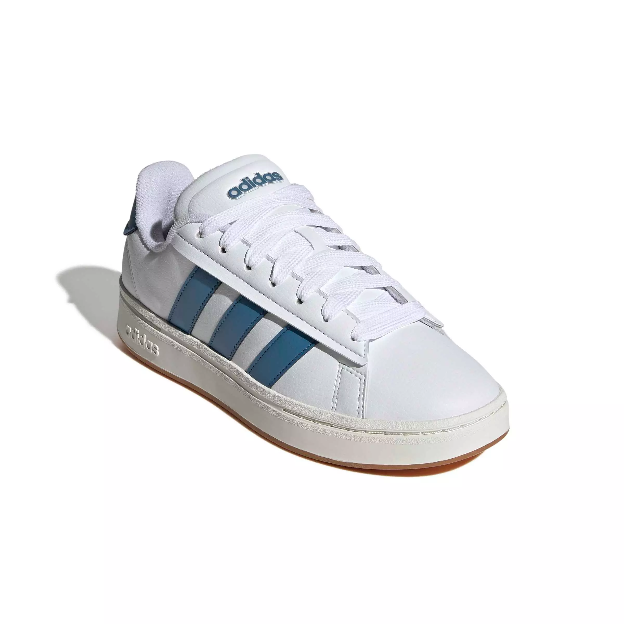 adidas Grand Court Alpha 00s "Ftwr White/Dusky Ink/Gum 10" Men's Shoe - WHITE/INK/GUM