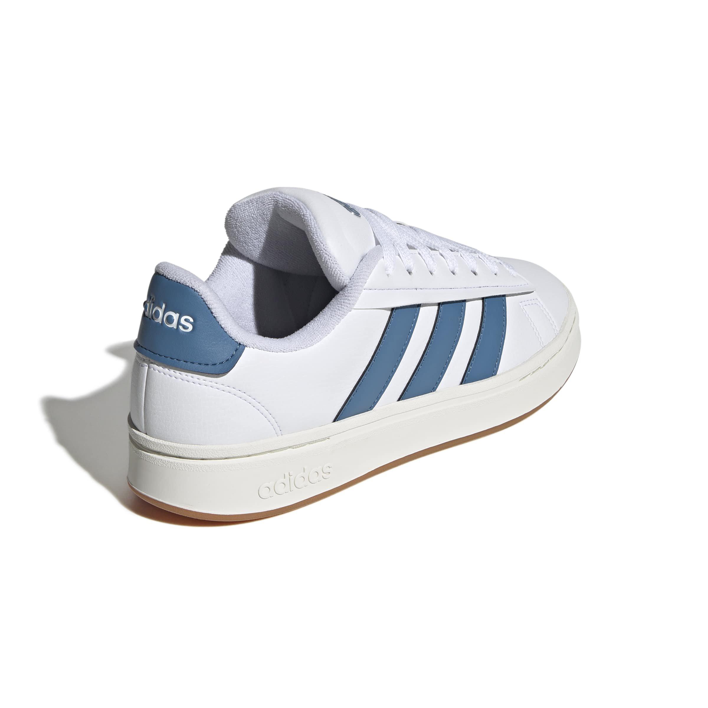 adidas Grand Court Alpha 00s "Ftwr White/Dusky Ink/Gum 10" Men's Shoe - WHITE/INK/GUM Thumbnail View 4