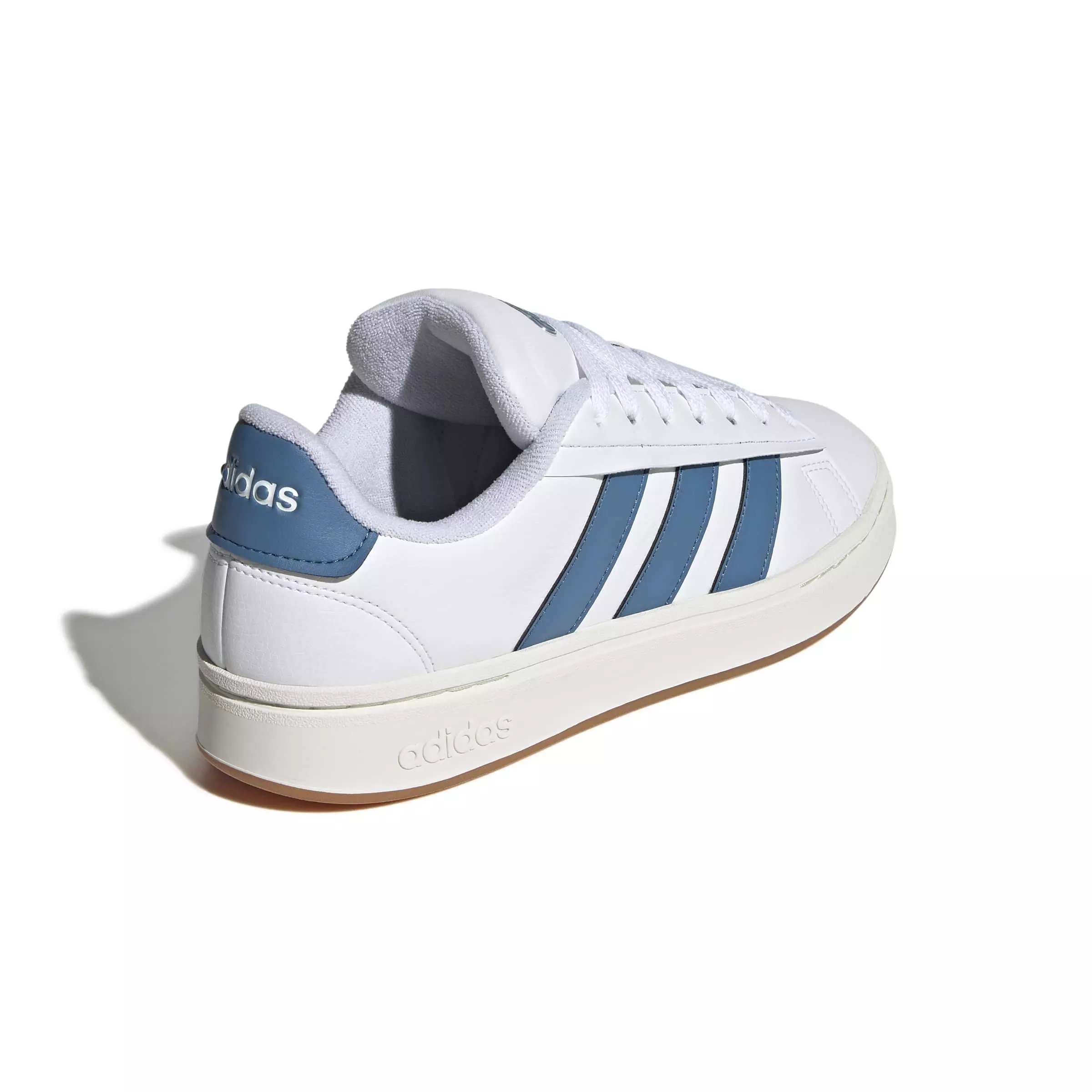 adidas Grand Court Alpha 00s "Ftwr White/Dusky Ink/Gum 10" Men's Shoe - WHITE/INK/GUM