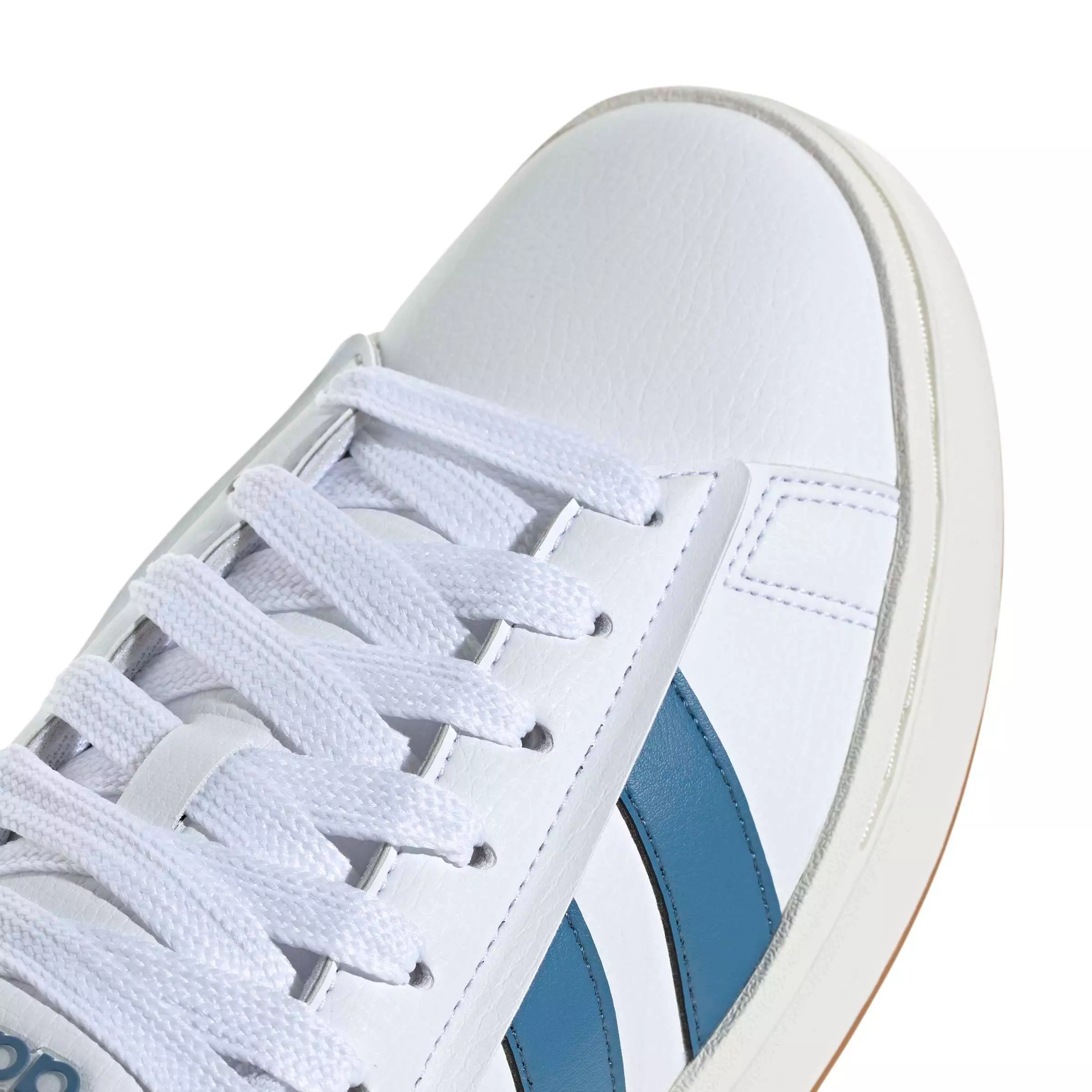 adidas Grand Court Alpha 00s "Ftwr White/Dusky Ink/Gum 10" Men's Shoe - WHITE/INK/GUM