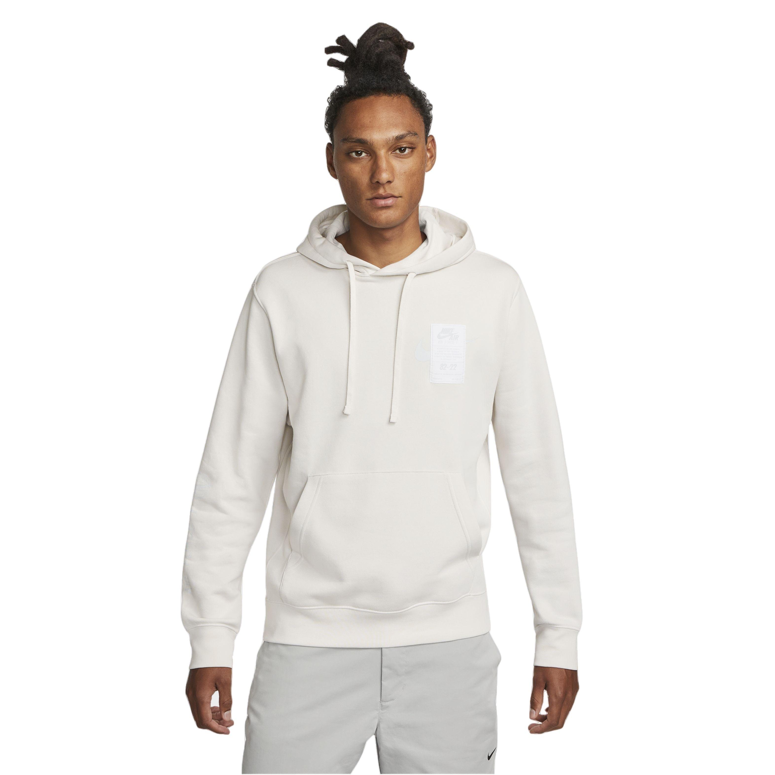 Nike air force store 1 hoodie white