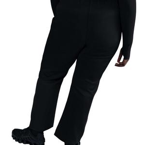 Nike Women's Sportswear Windrunner Mid-Rise Slim Knit Pants-Black