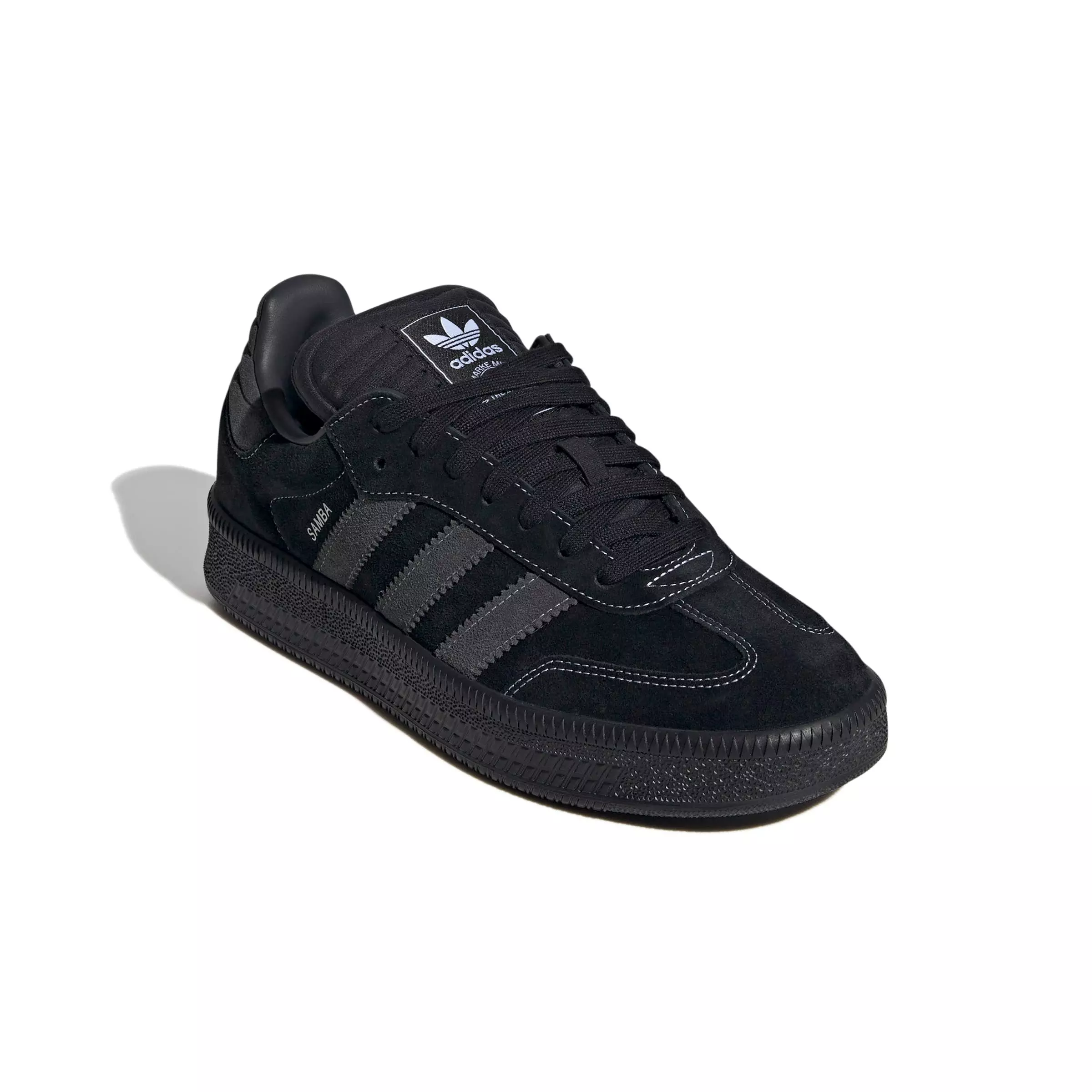 adidas Originals Samba XLG "Core Black/Carbon/Carbon" Men's Shoe - BLACK/CARBON/CARBON