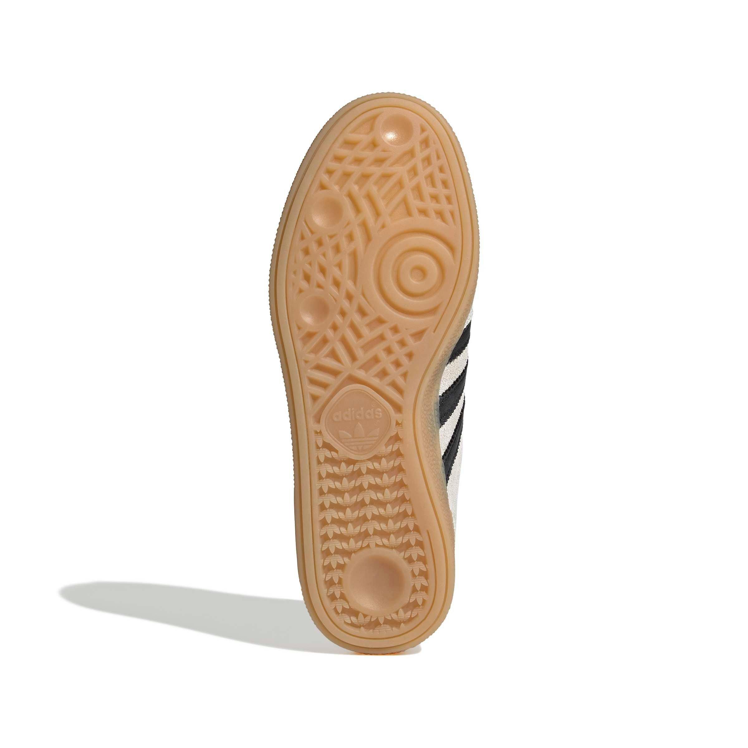 adidas Originals Handball Spezial "Cloud White/Core Black/Gold Metallic" Women's Shoe - WHITE/BLACK/GOLD