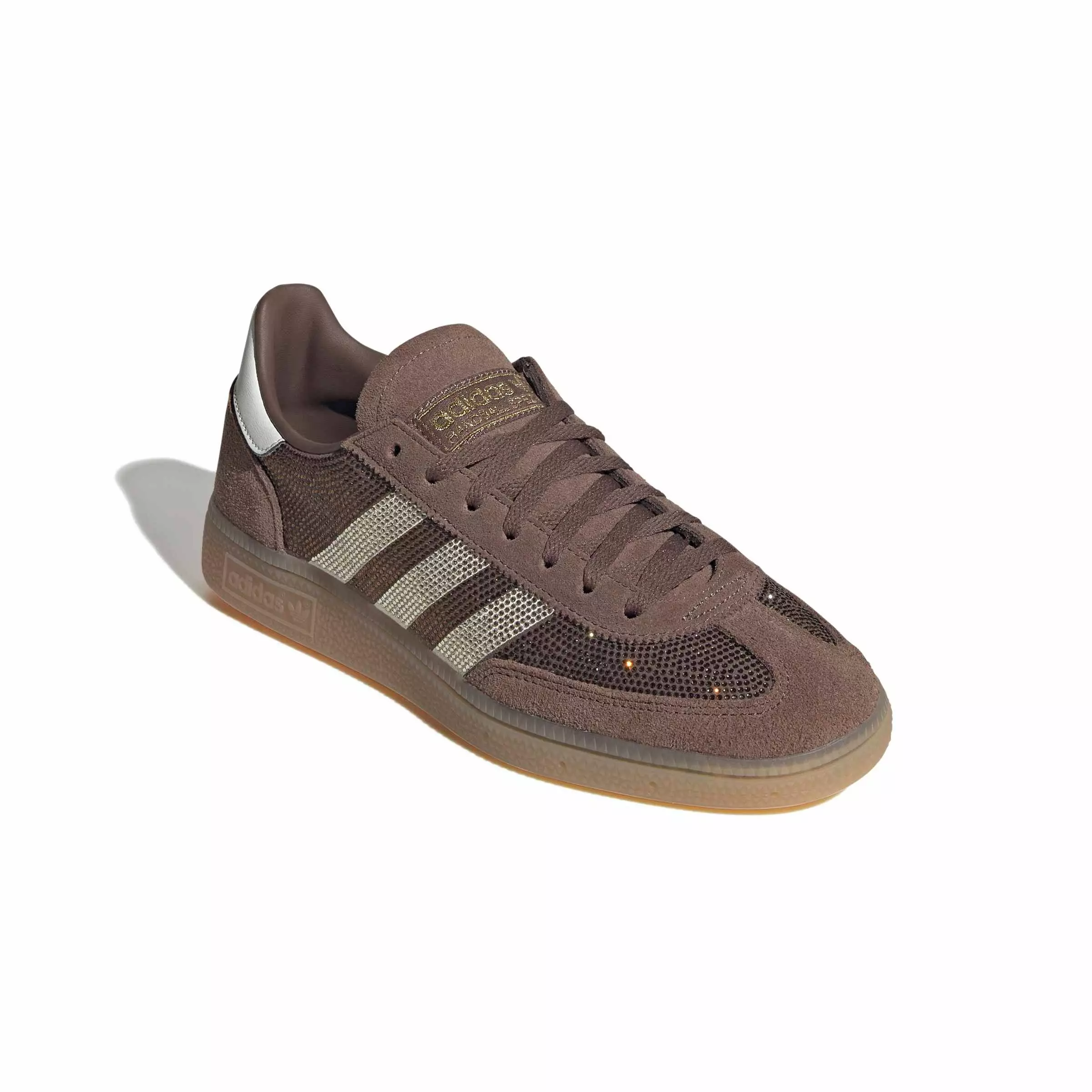adidas Originals Handball Spezial "Earth Strata/Off White/Gold Metallic" Women's Shoe - EARTH/OFF WHITE/GOLD