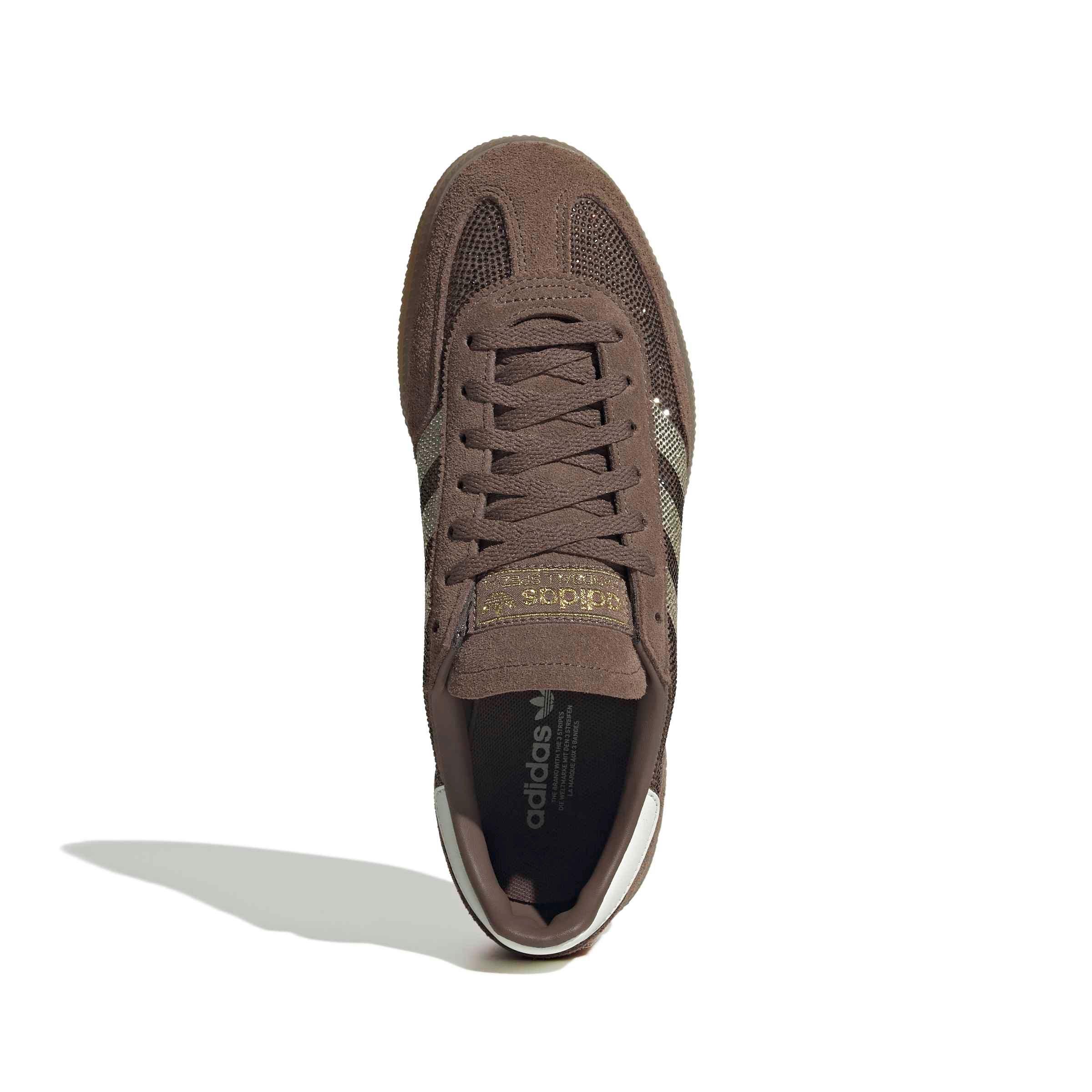 adidas Originals Handball Spezial "Earth Strata/Off White/Gold Metallic" Women's Shoe - EARTH/OFF WHITE/GOLD