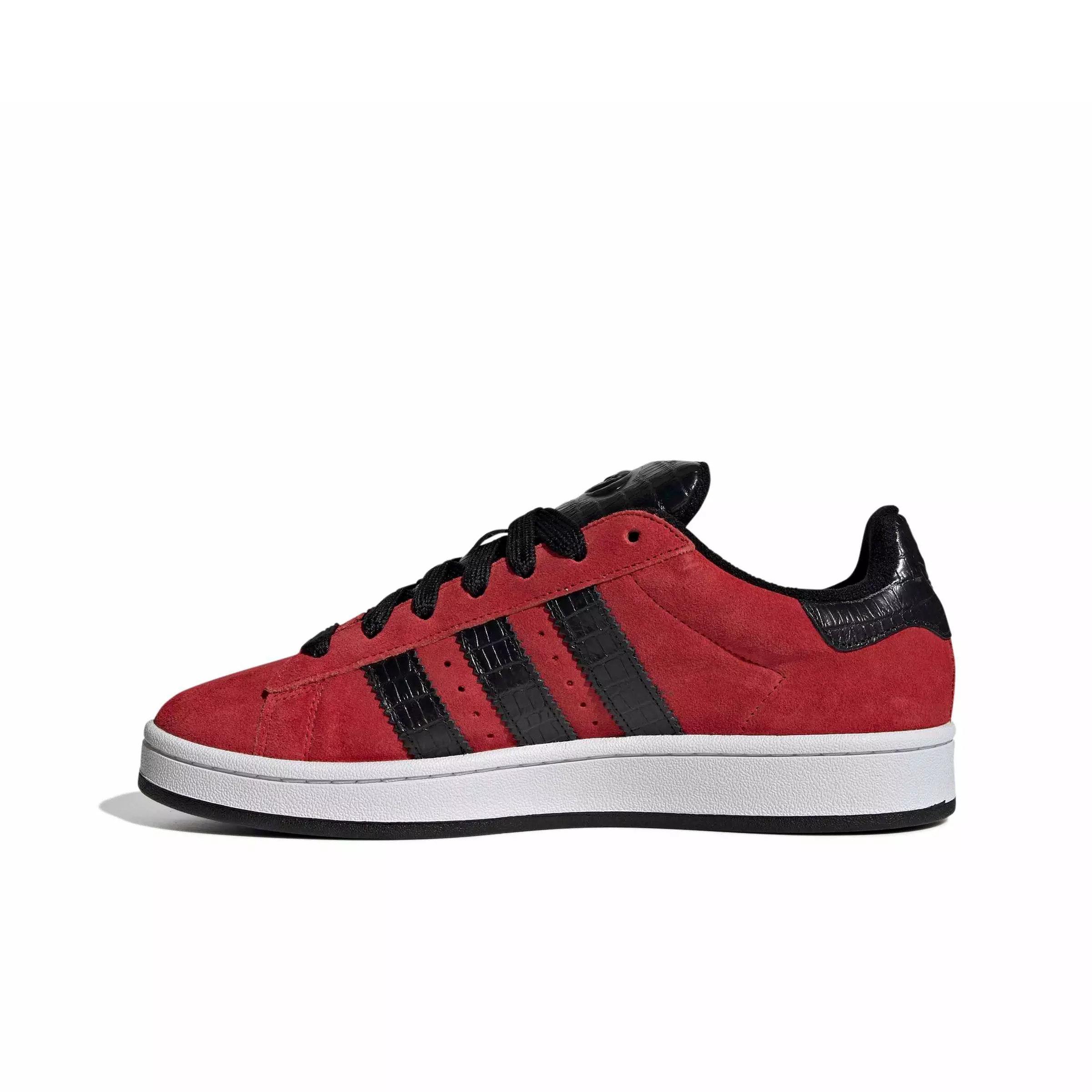 adidas Originals Campus 00s "Better Scarlet/Core Black/Ftwr White" Men's Shoe - SCARLET/BLACK/WHITE