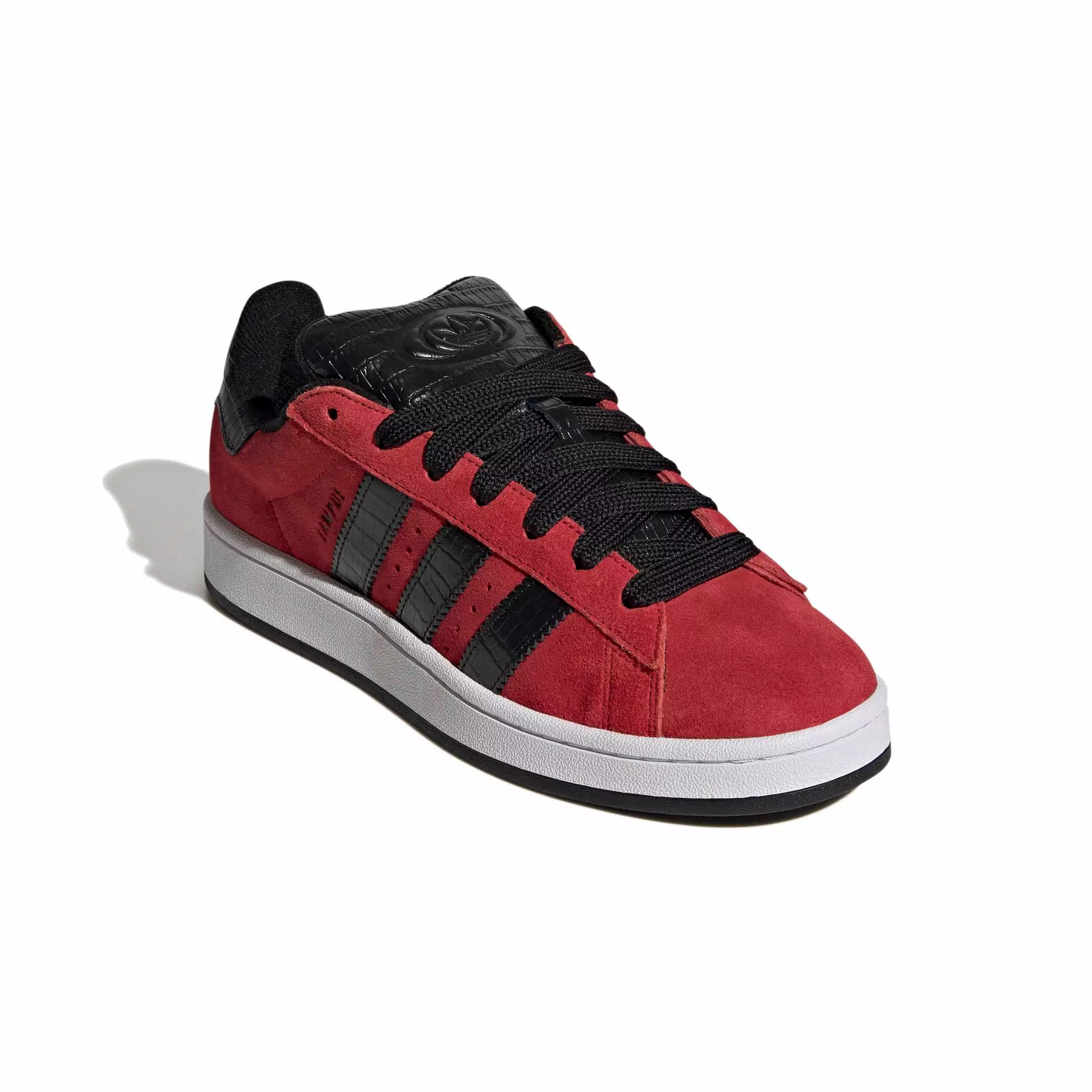 adidas Originals Campus 00s "Better Scarlet/Core Black/Ftwr White" Men's Shoe - SCARLET/BLACK/WHITE