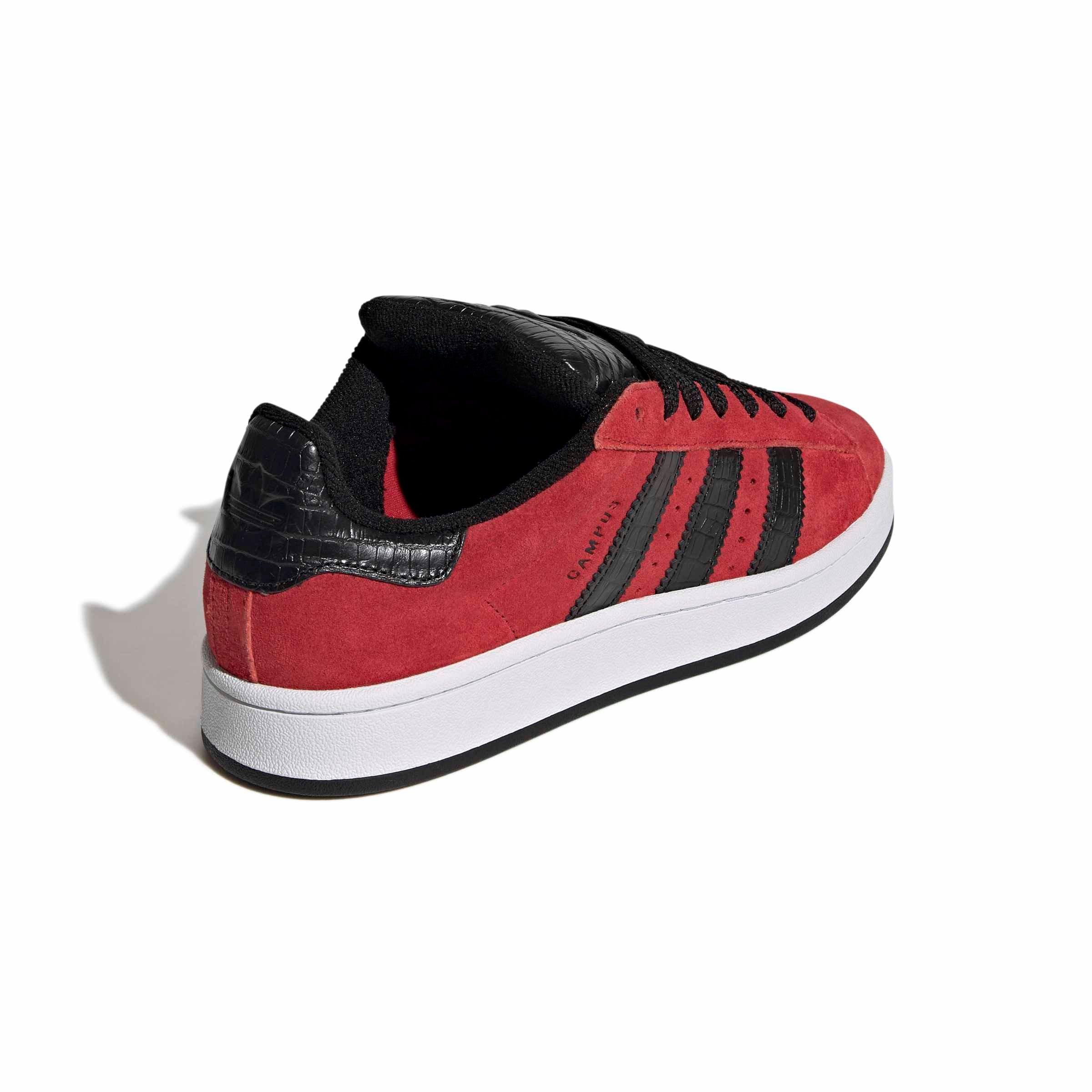 adidas Originals Campus 00s "Better Scarlet/Core Black/Ftwr White" Men's Shoe - SCARLET/BLACK/WHITE Thumbnail View 4