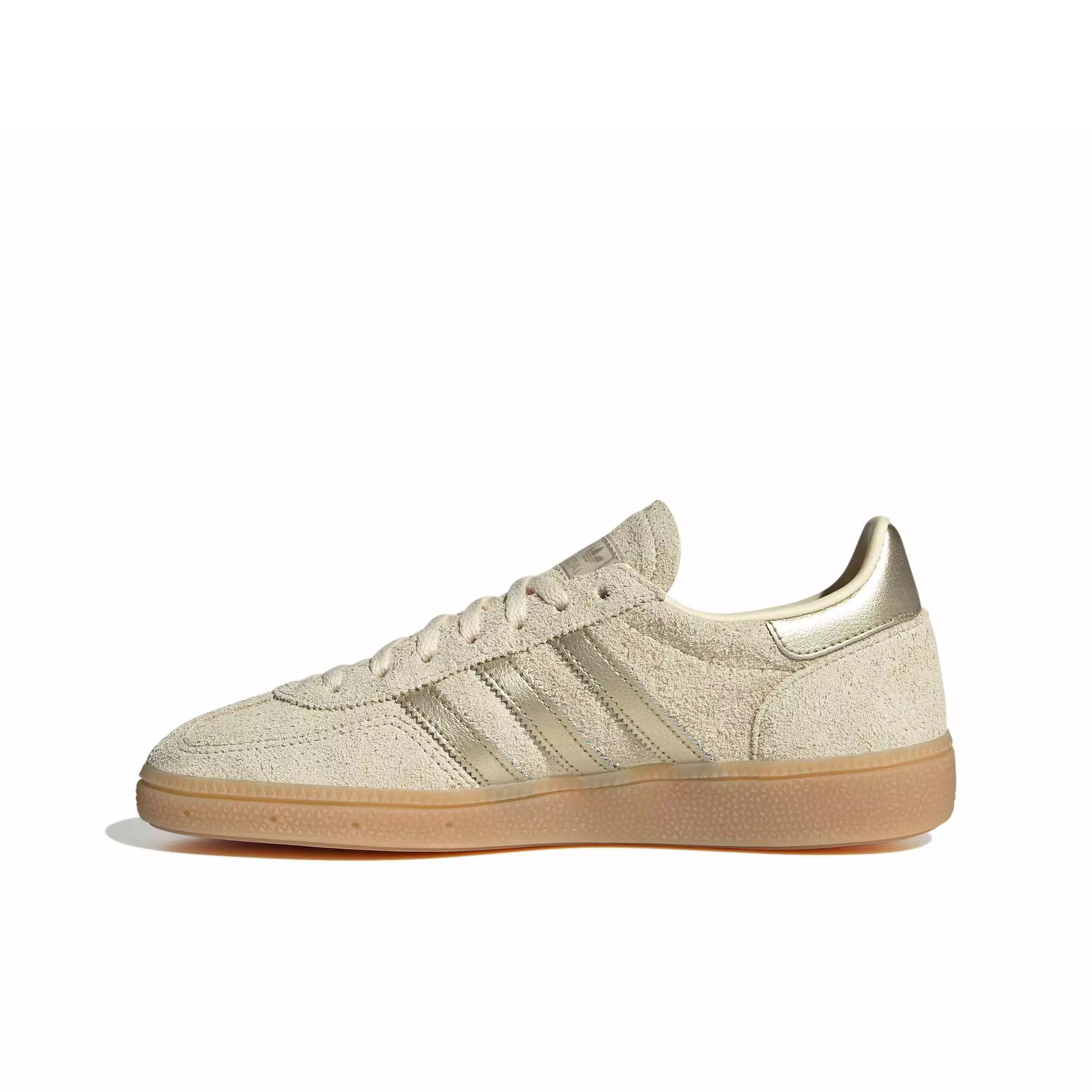 adidas Originals Handball Spezial "Warm Vanilla/Thermal Chrome/Gum 3" Women's Shoe - VANILLA/CHROME/GUM