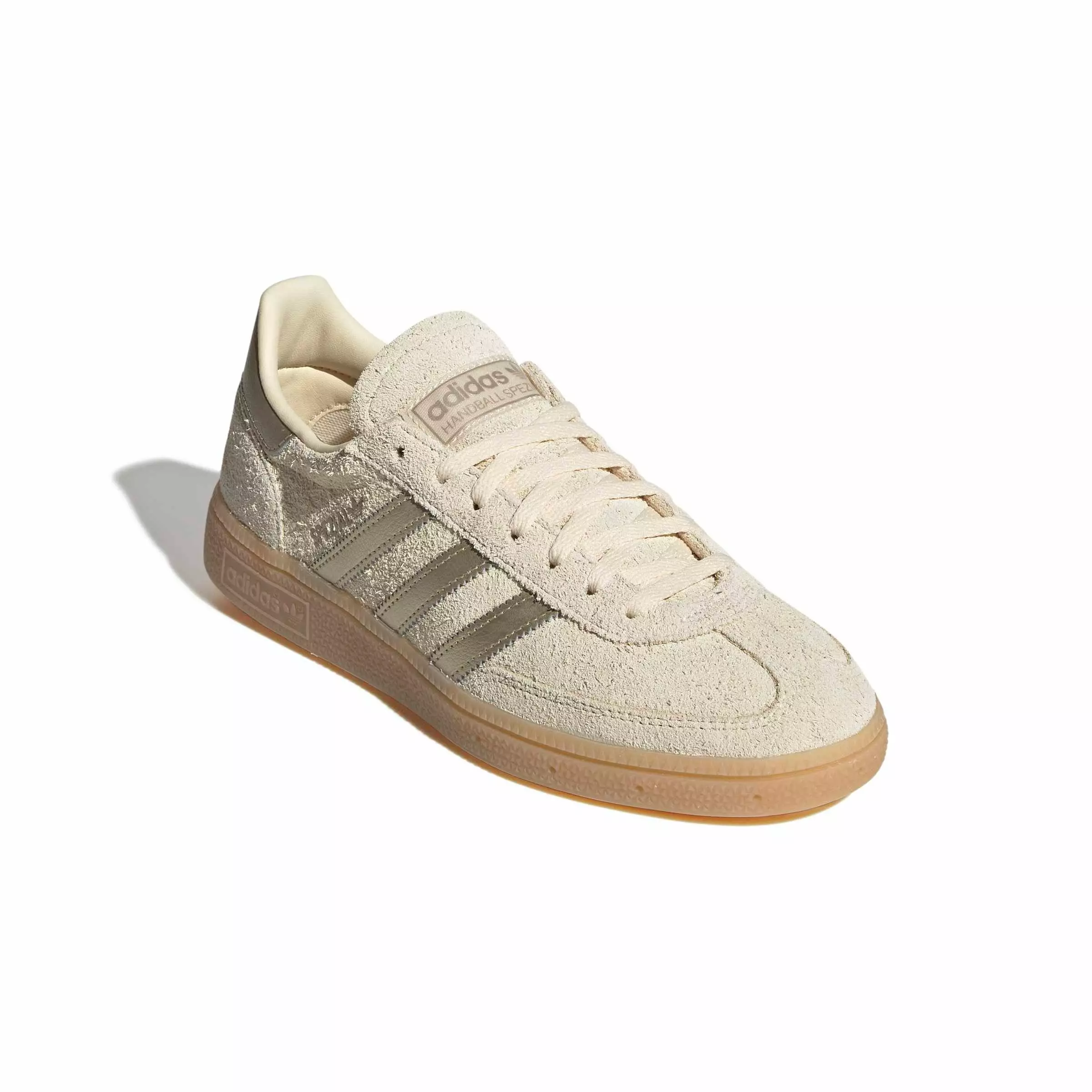 adidas Originals Handball Spezial "Warm Vanilla/Thermal Chrome/Gum 3" Women's Shoe - VANILLA/CHROME/GUM