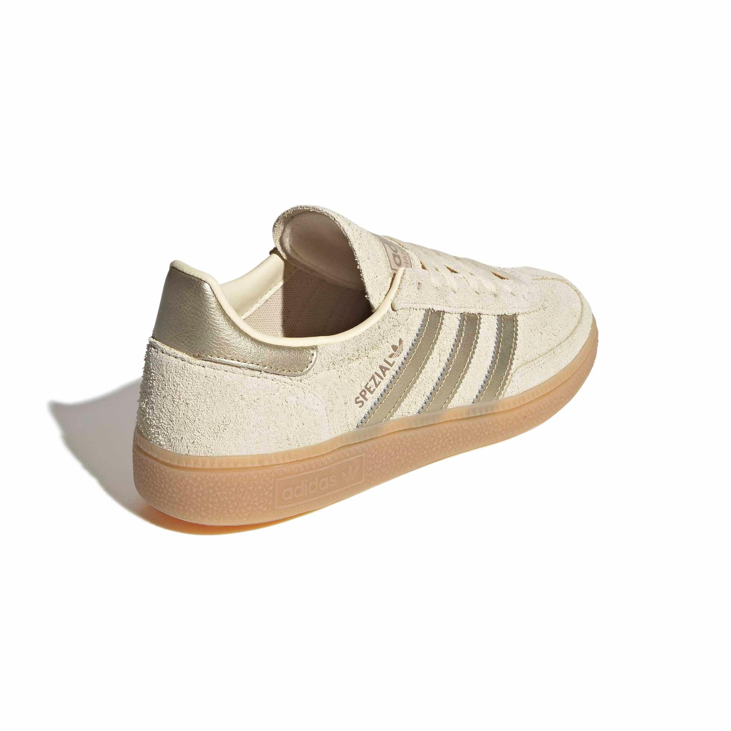 adidas Originals Handball Spezial "Warm Vanilla/Thermal Chrome/Gum 3" Women's Shoe - VANILLA/CHROME/GUM