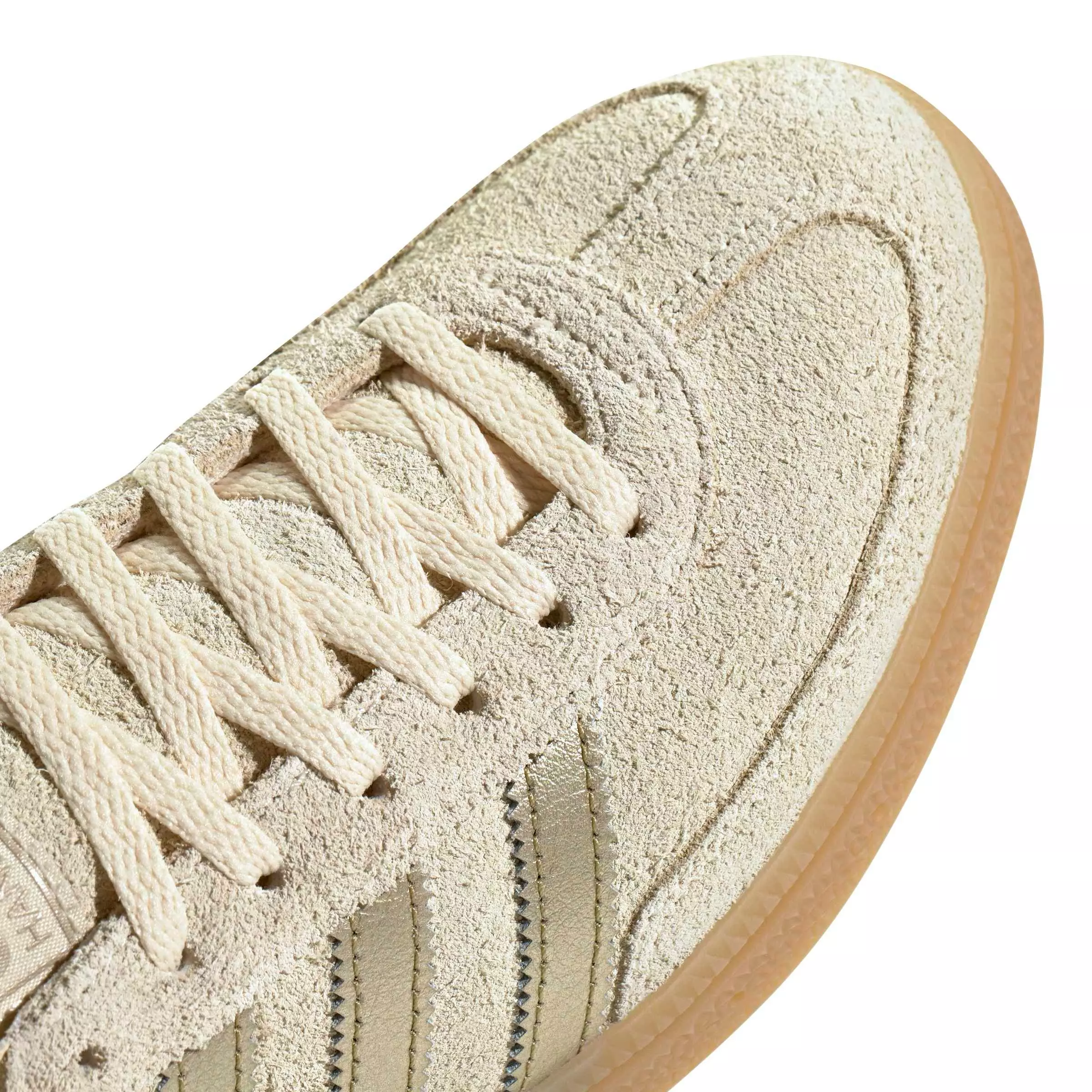 adidas Originals Handball Spezial "Warm Vanilla/Thermal Chrome/Gum 3" Women's Shoe - VANILLA/CHROME/GUM