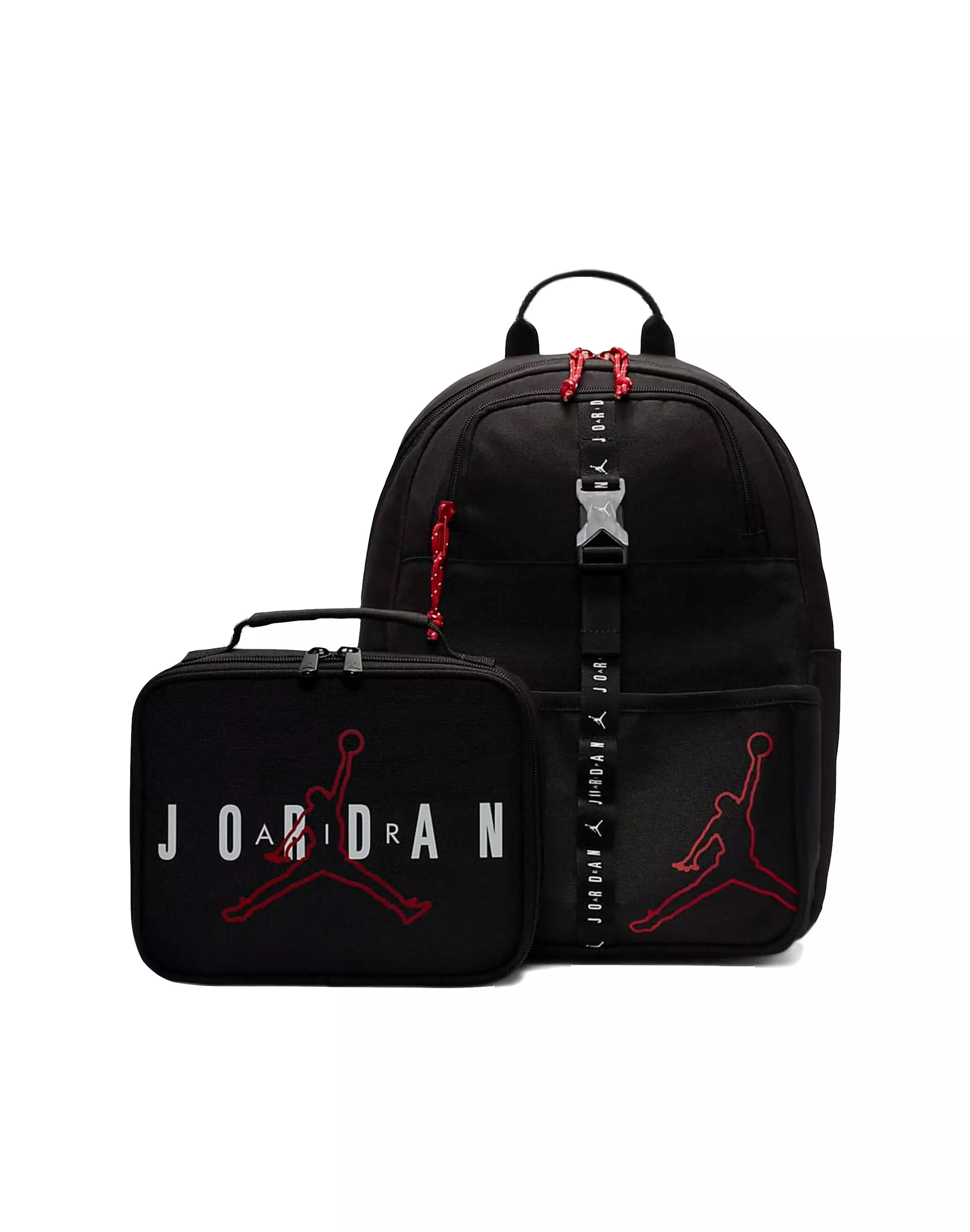 Jordan Air Lunch Bag & Backpack - Black - BLACK