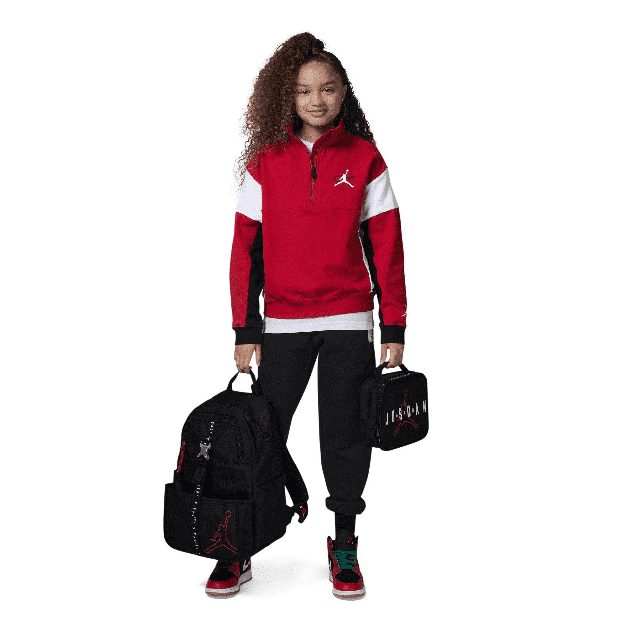 Jordan Air Lunch Box & Backpack Combo - Black - BLACK