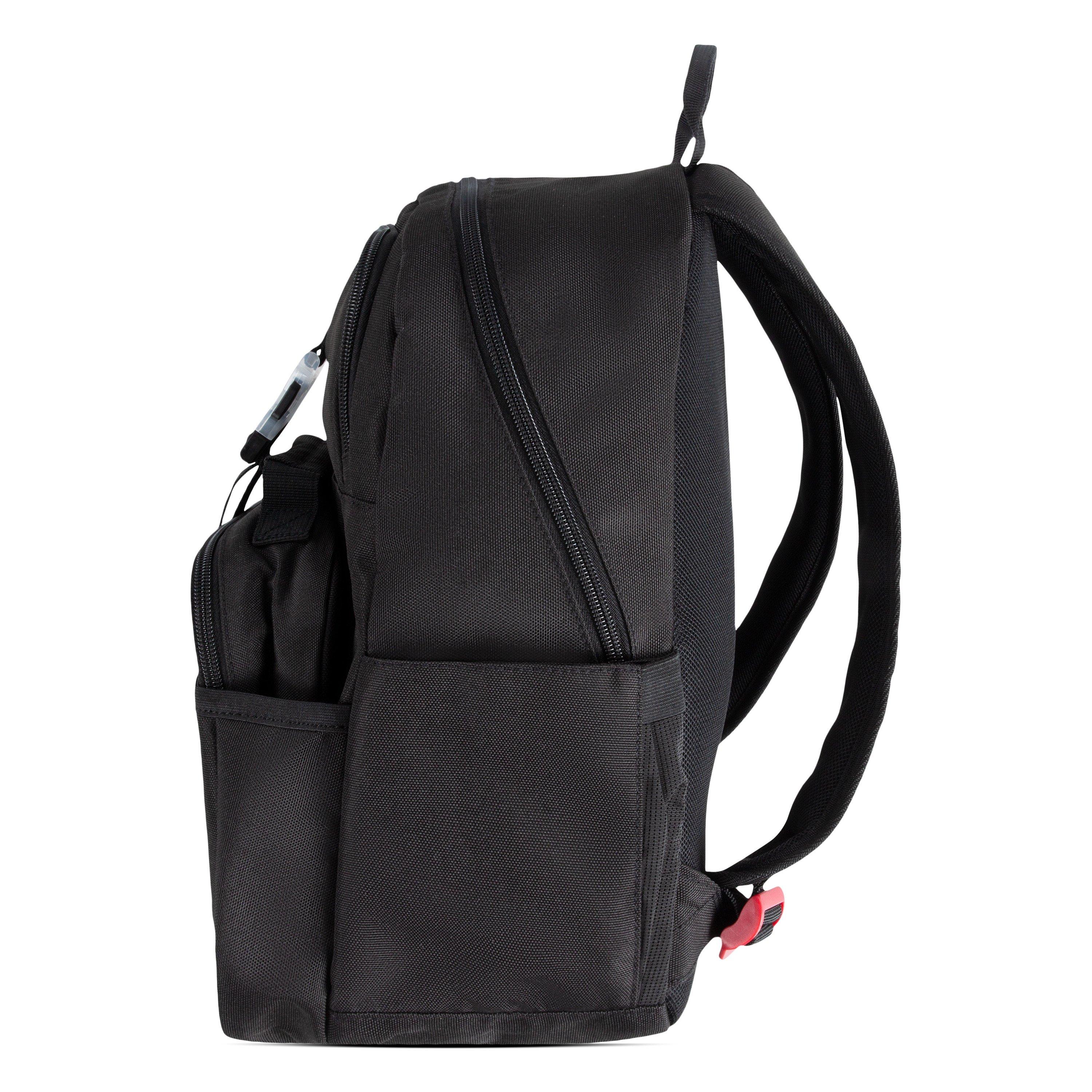 Jordan Air Lunch Box & Backpack Combo - Black - BLACK