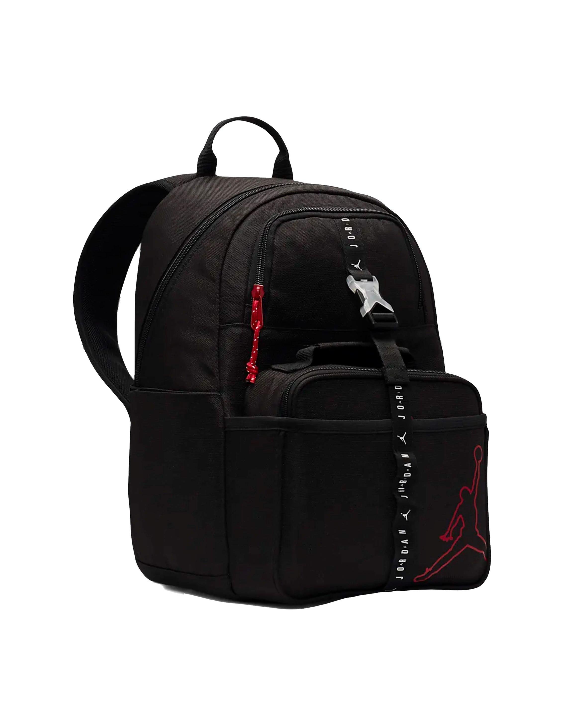 Jordan Air Lunch Box & Backpack Combo - Black