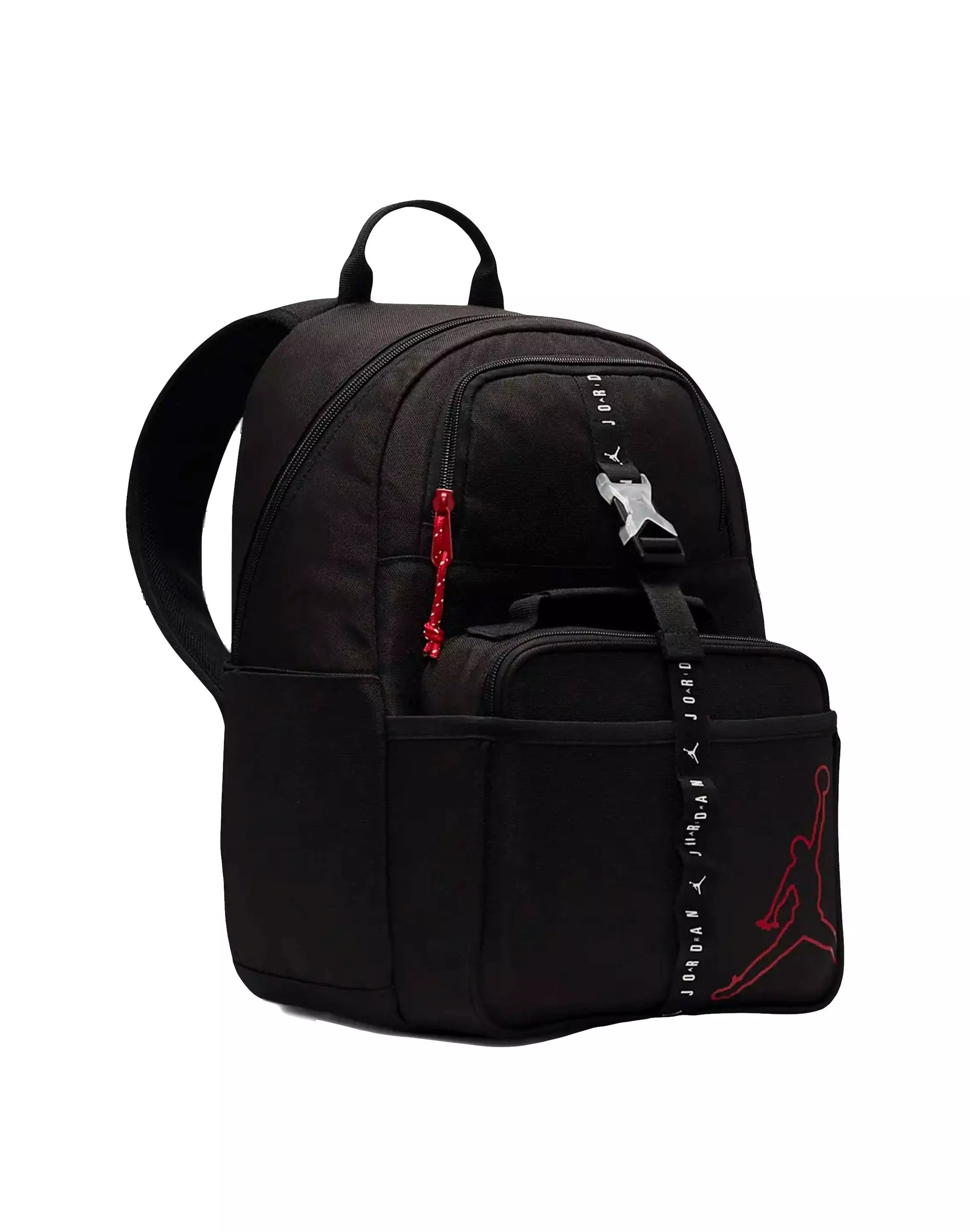 Jordan Air Lunch Box & Backpack Combo - Black - BLACK
