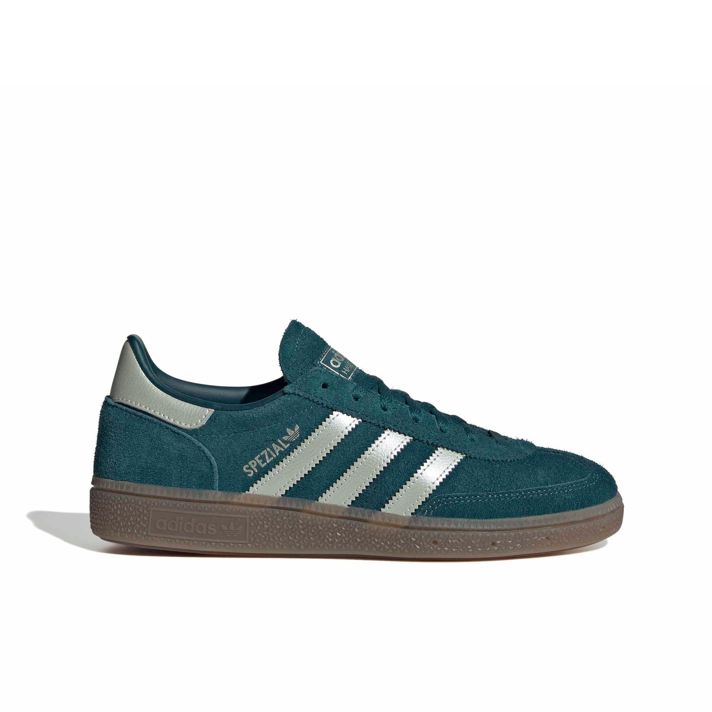 adidas Originals Handball Spezial "Rich Green/Gum 5" Women's Shoe - GREEN/GUM
