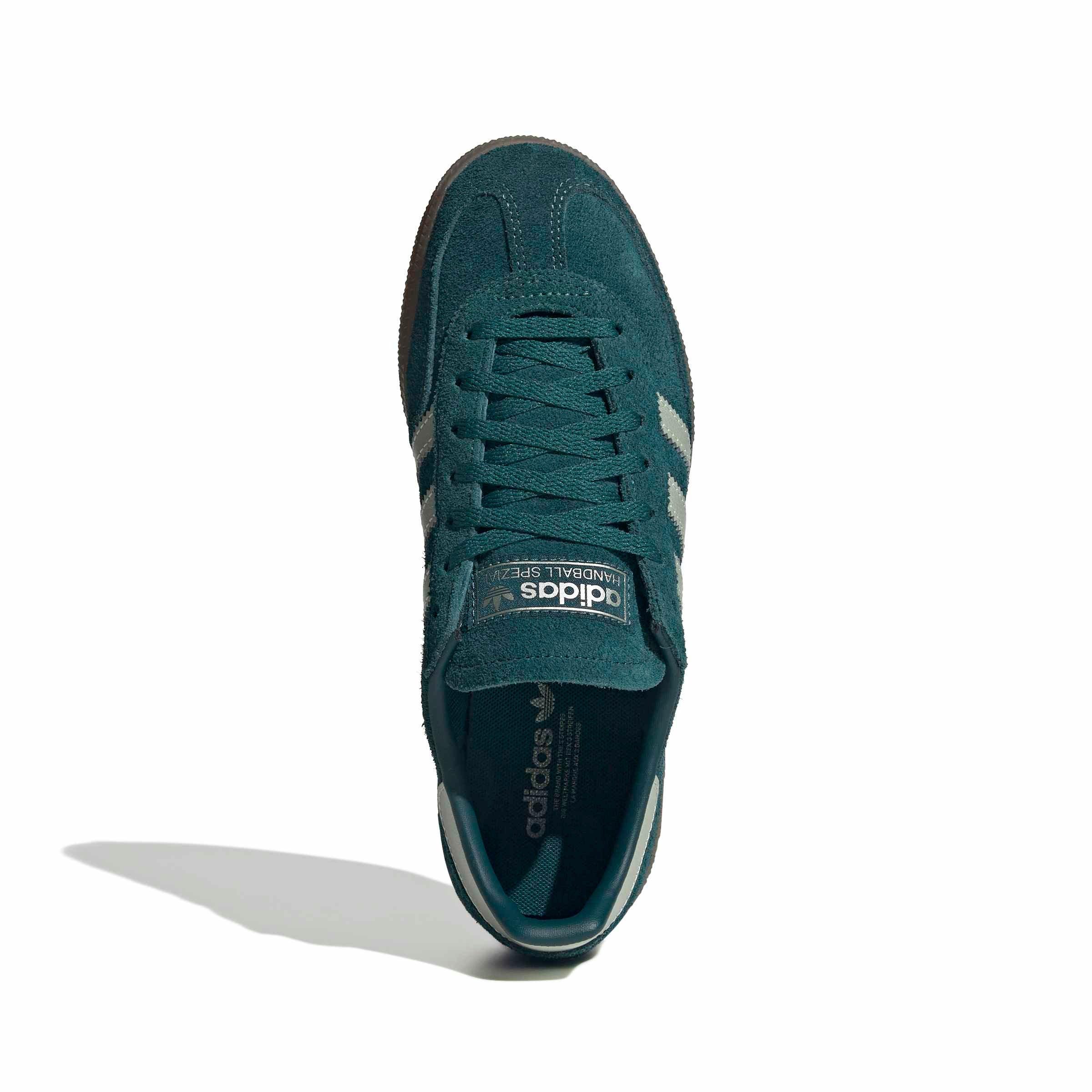 adidas Originals Handball Spezial "Rich Green/Gum 5" Women's Shoe - GREEN/GUM