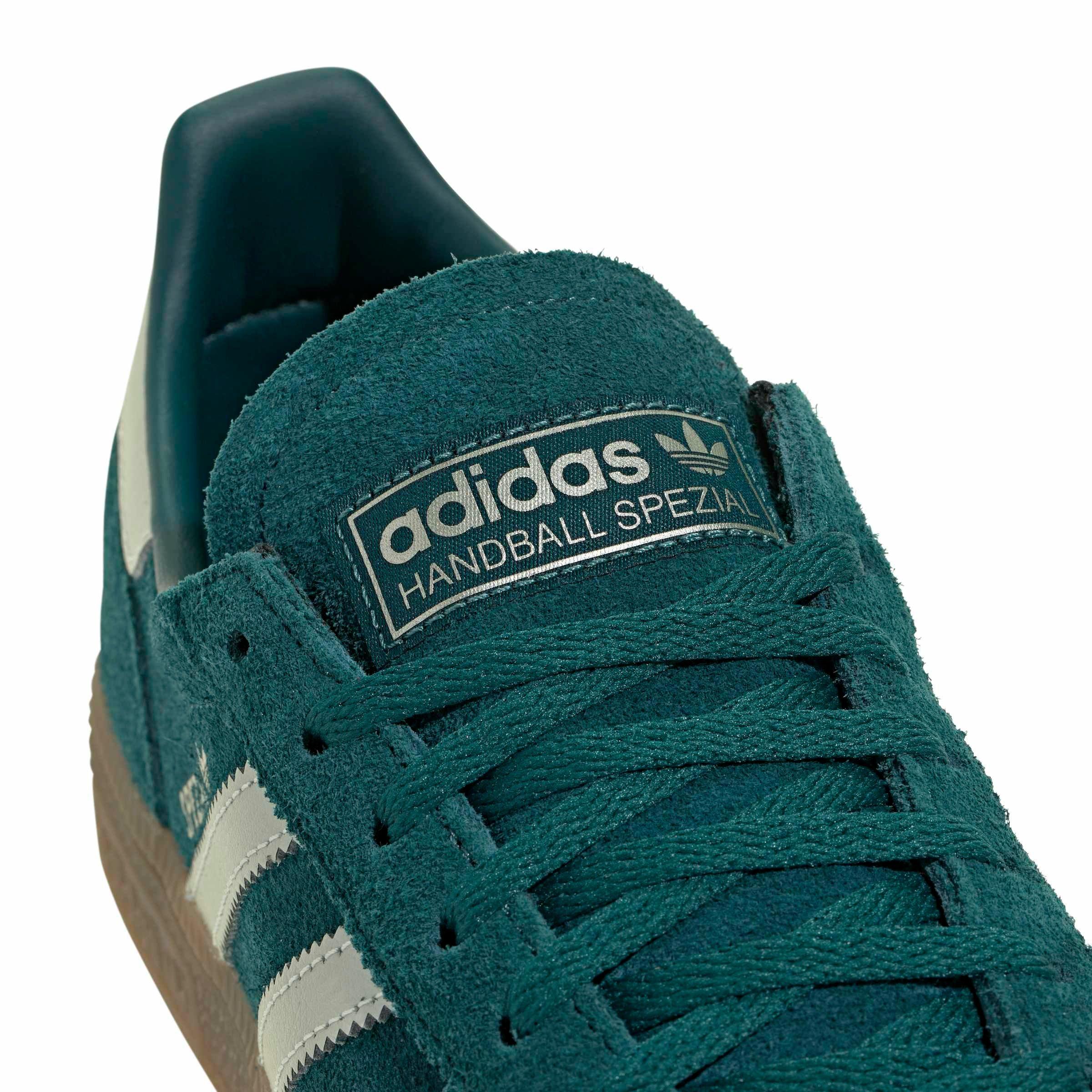 adidas Originals Handball Spezial "Rich Green/Gum 5" Women's Shoe - GREEN/GUM