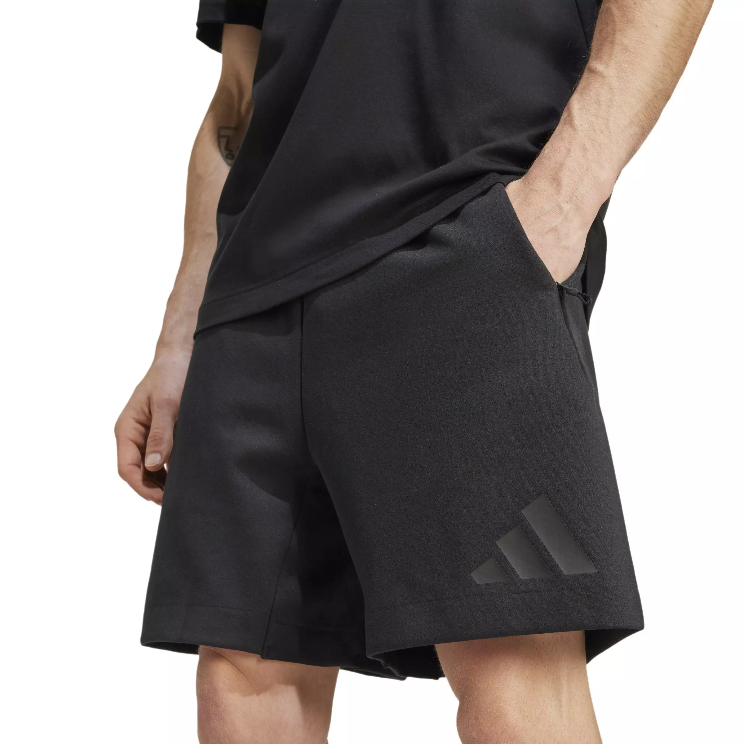 adidas Men's Z.N.E. Shorts - Black - BLACK