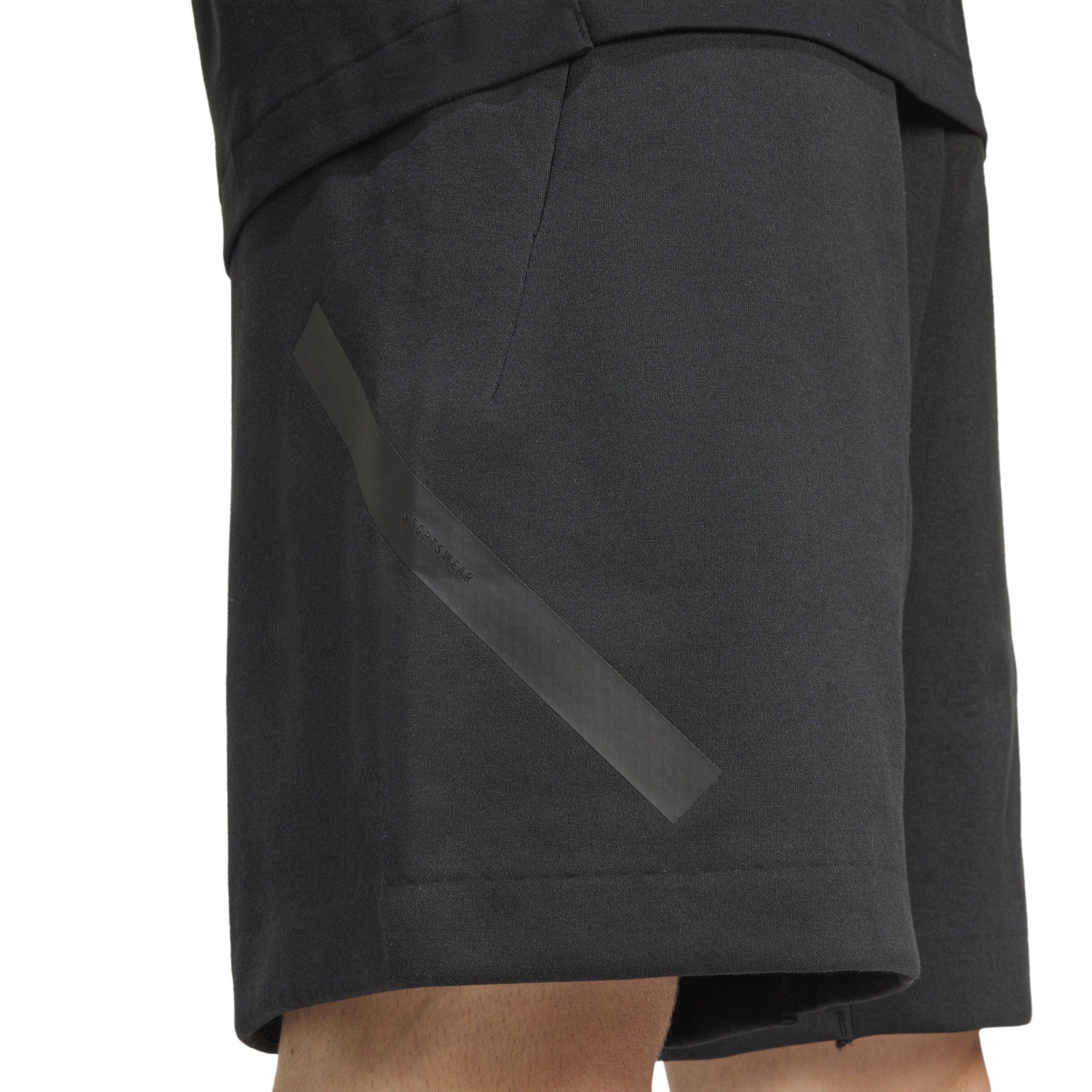 adidas Men's Z.N.E. Shorts - Black - BLACK Thumbnail View 4