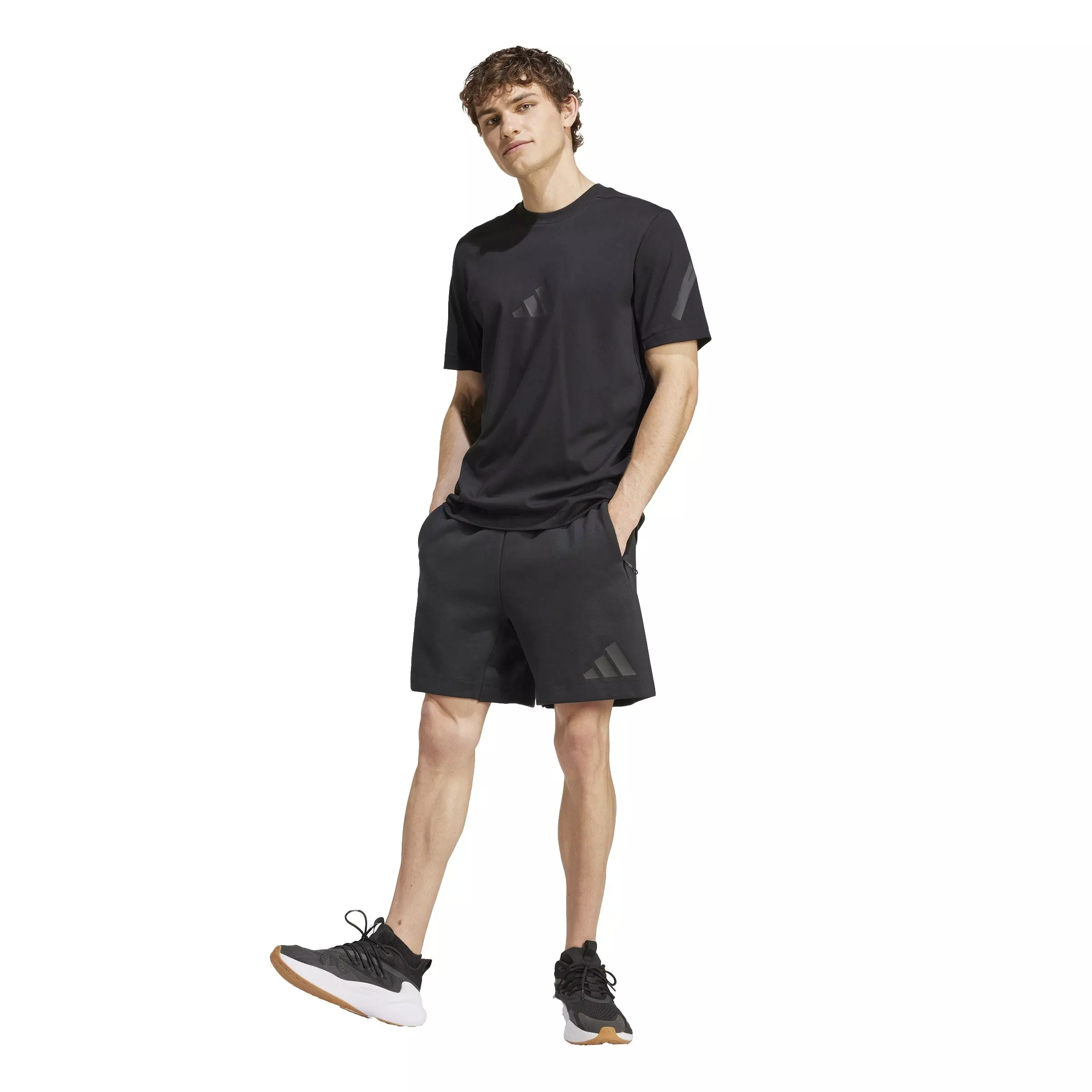 adidas Men's Z.N.E. Shorts - Black - BLACK