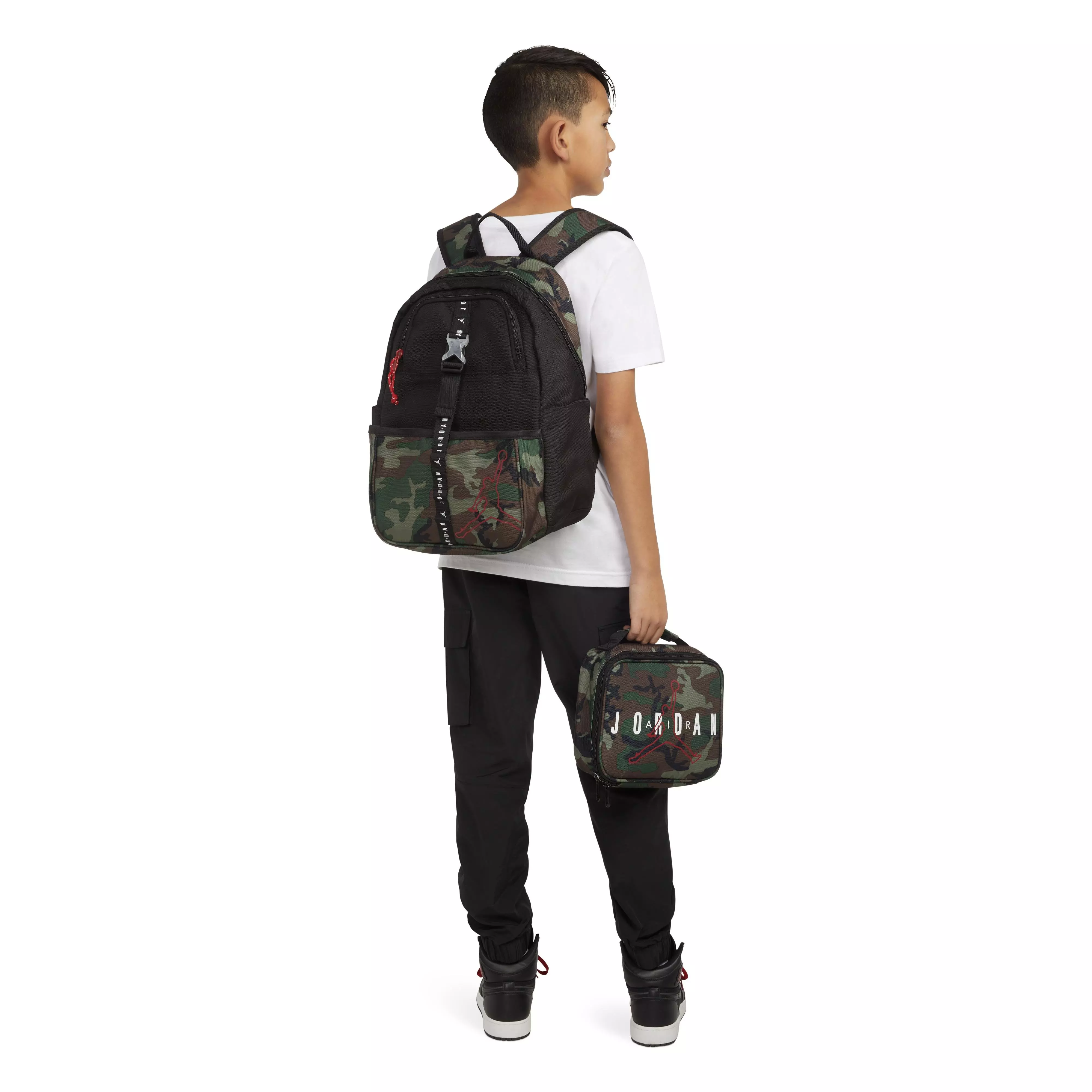 Jordan Air Lunch Box & Backpack Combo - Camouflage - BLACK/CAMO