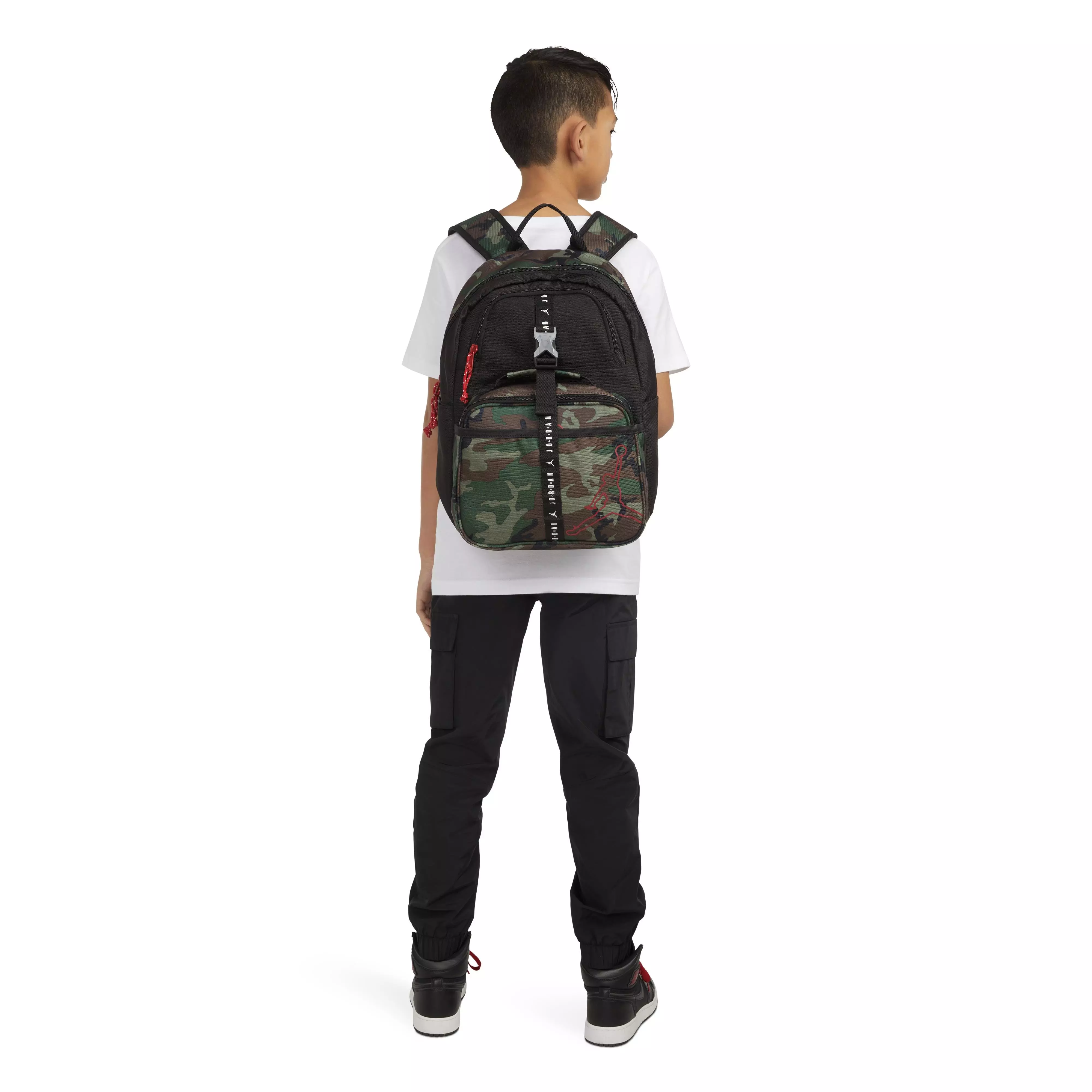 Jordan Air Lunch Box & Backpack Combo - Camouflage - BLACK/CAMO