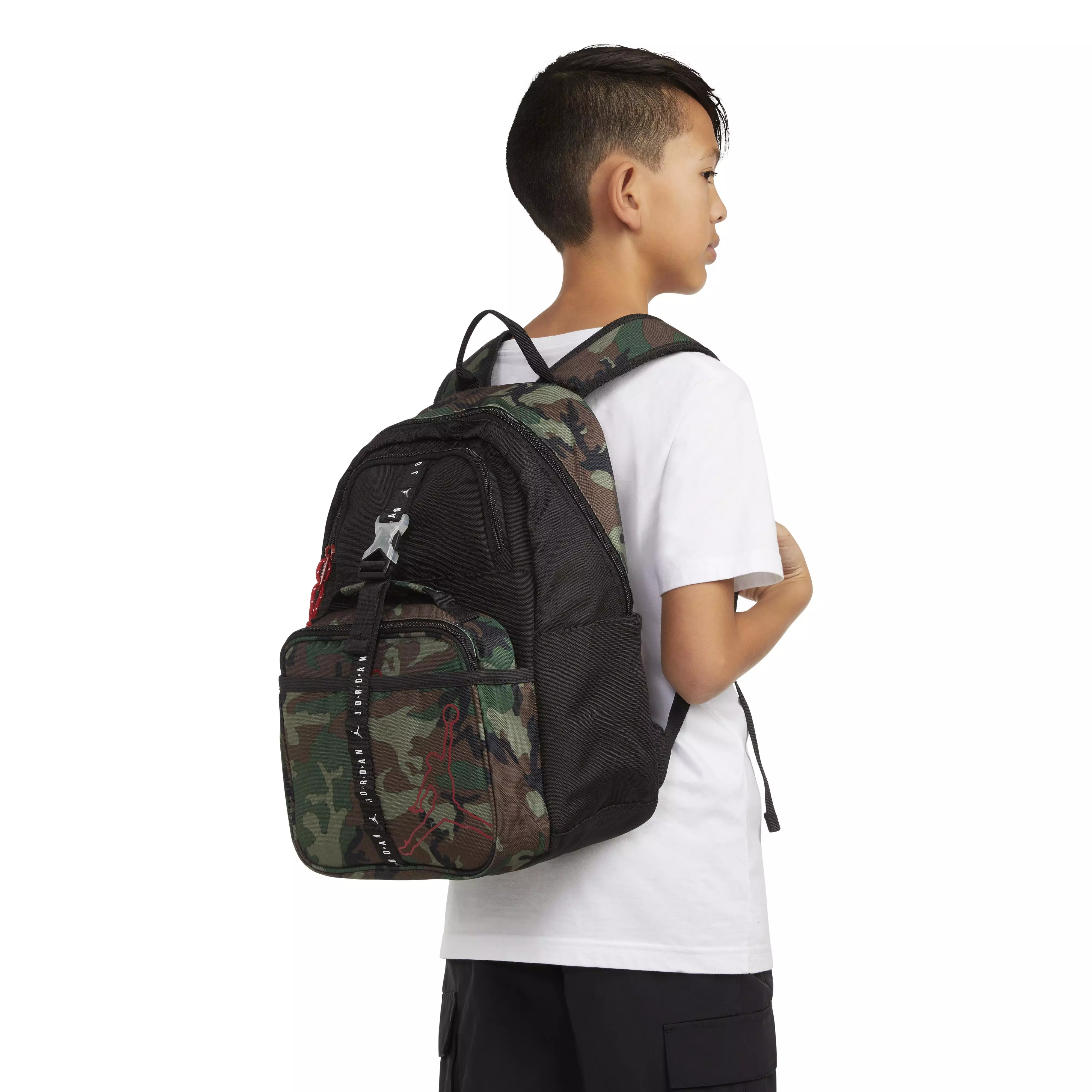 Jordan Air Lunch Box & Backpack Combo - Camouflage - BLACK/CAMO