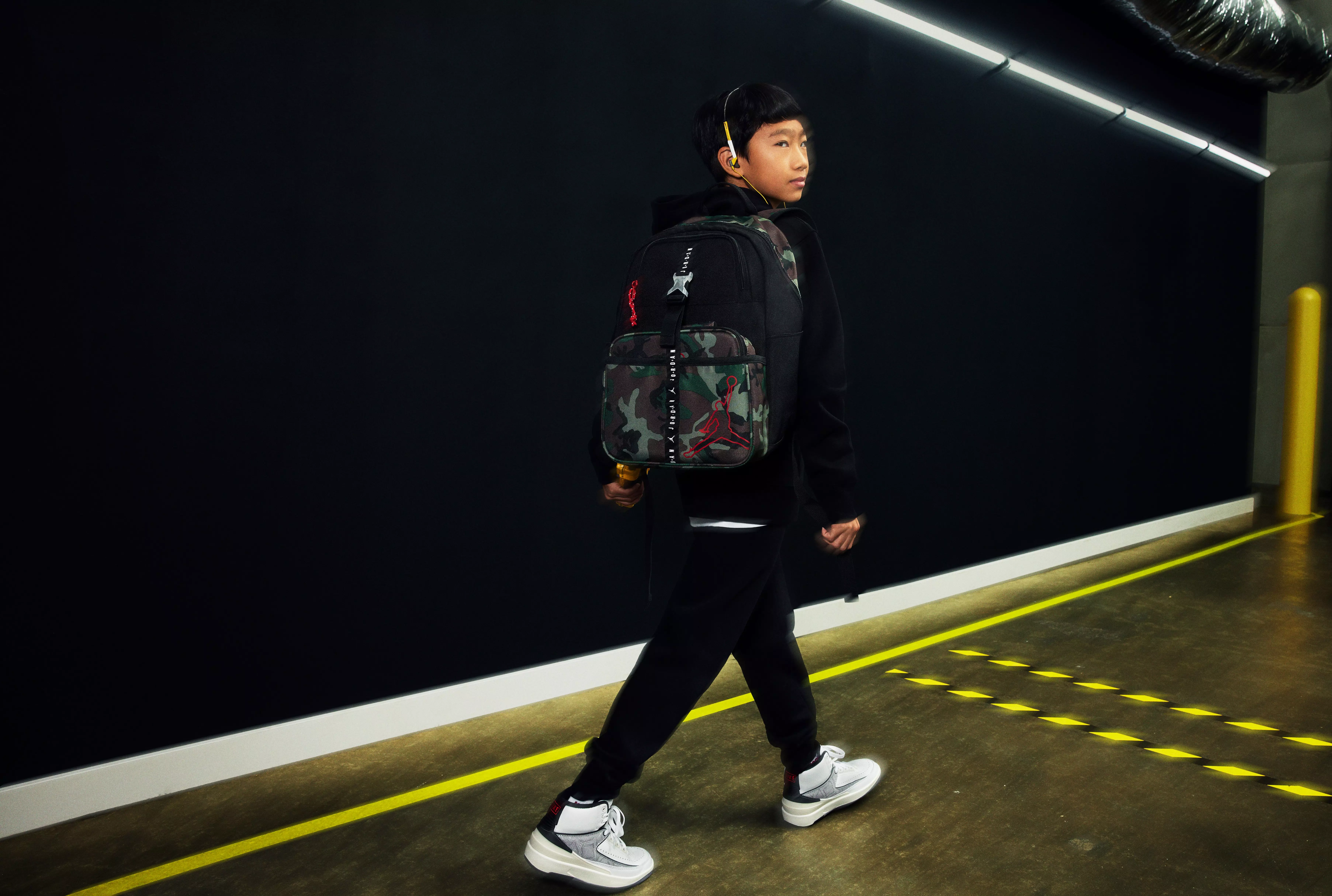 Jordan Air Lunch Box & Backpack Combo - Camouflage - BLACK/CAMO