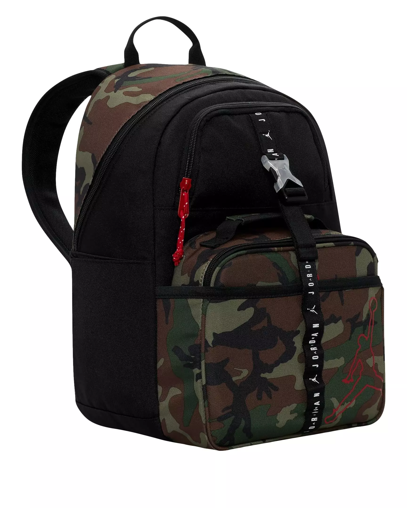 Jordan Air Lunch Box & Backpack Combo - Camouflage - BLACK/CAMO