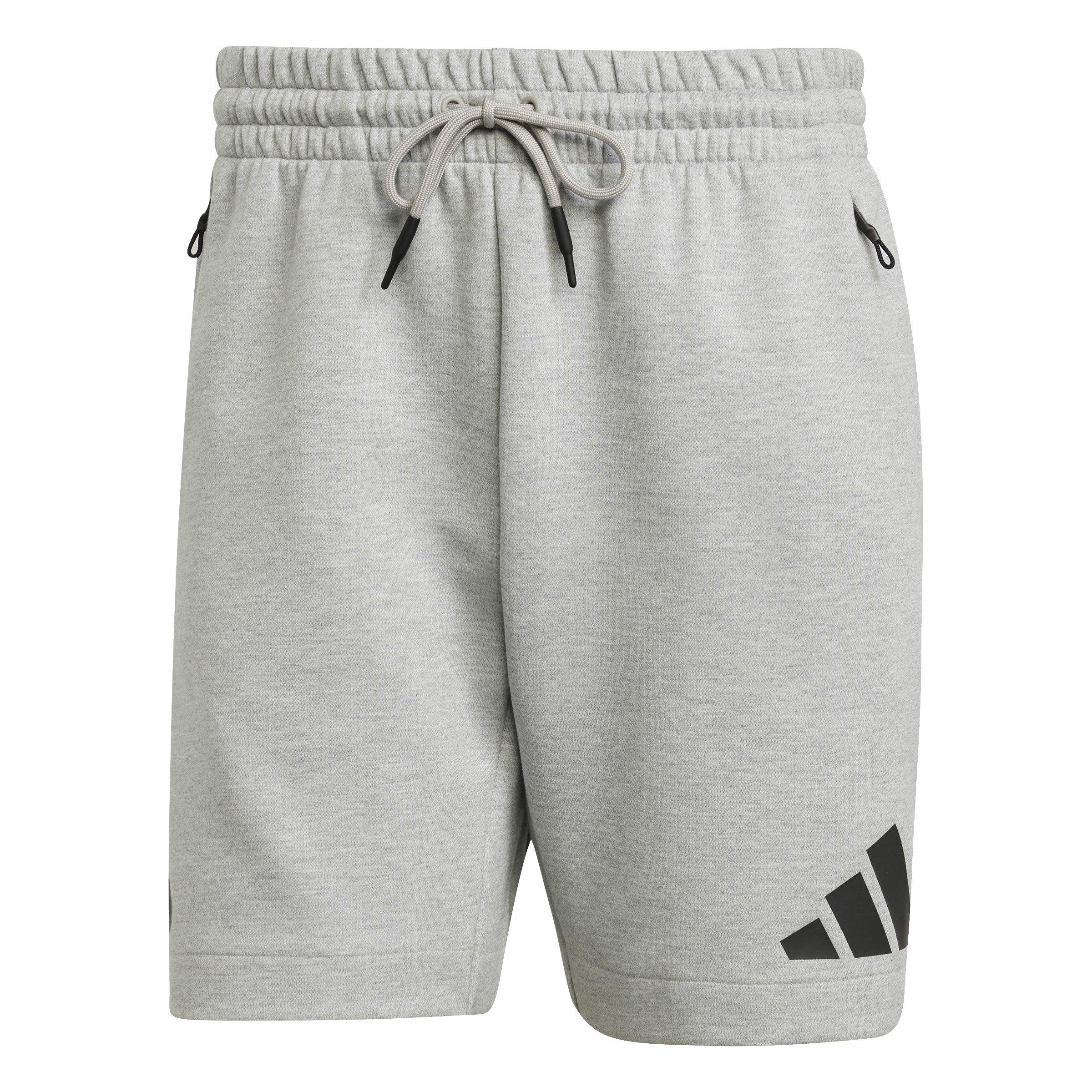 adidas Men's Z.N.E. Shorts - Grey - GREY Thumbnail View 6