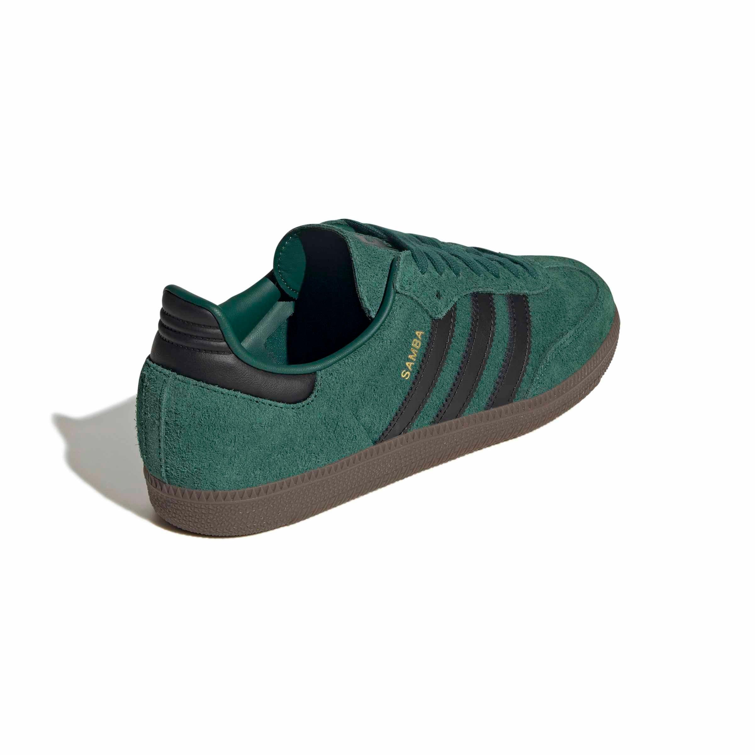 adidas Originals Samba OG "Collegiate Green/Core Black/Gum 5" Men's Shoe - GREEN/BLACK/GUM Thumbnail View 4
