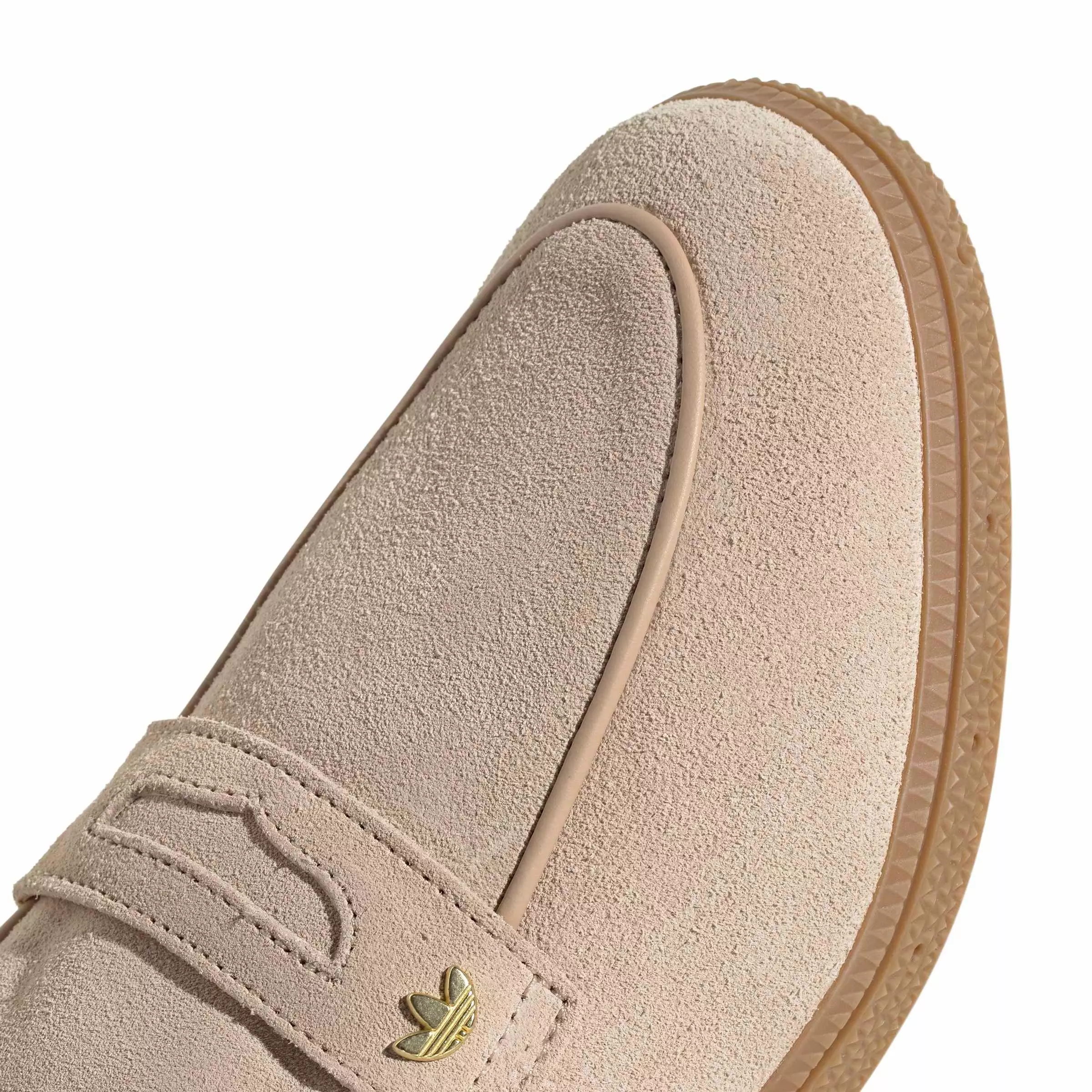 adidas Originals Handball Spezial Loafer "Magic Beige/Magic Beige/Gum 4" Women's Shoe - BEIGE/BEIGE/GUM