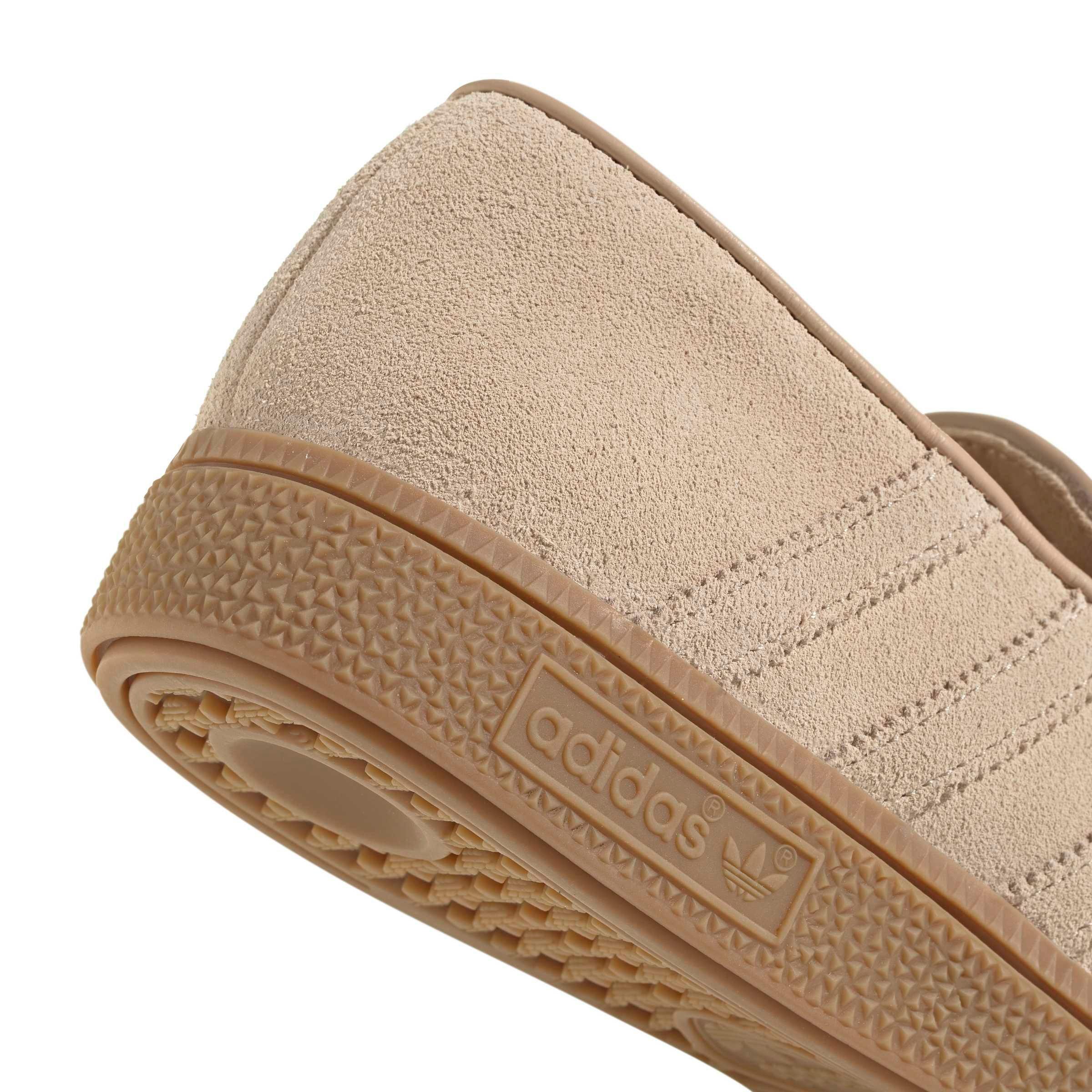 adidas Originals Handball Spezial Loafer "Magic Beige/Magic Beige/Gum 4" Women's Shoe - BEIGE/BEIGE/GUM