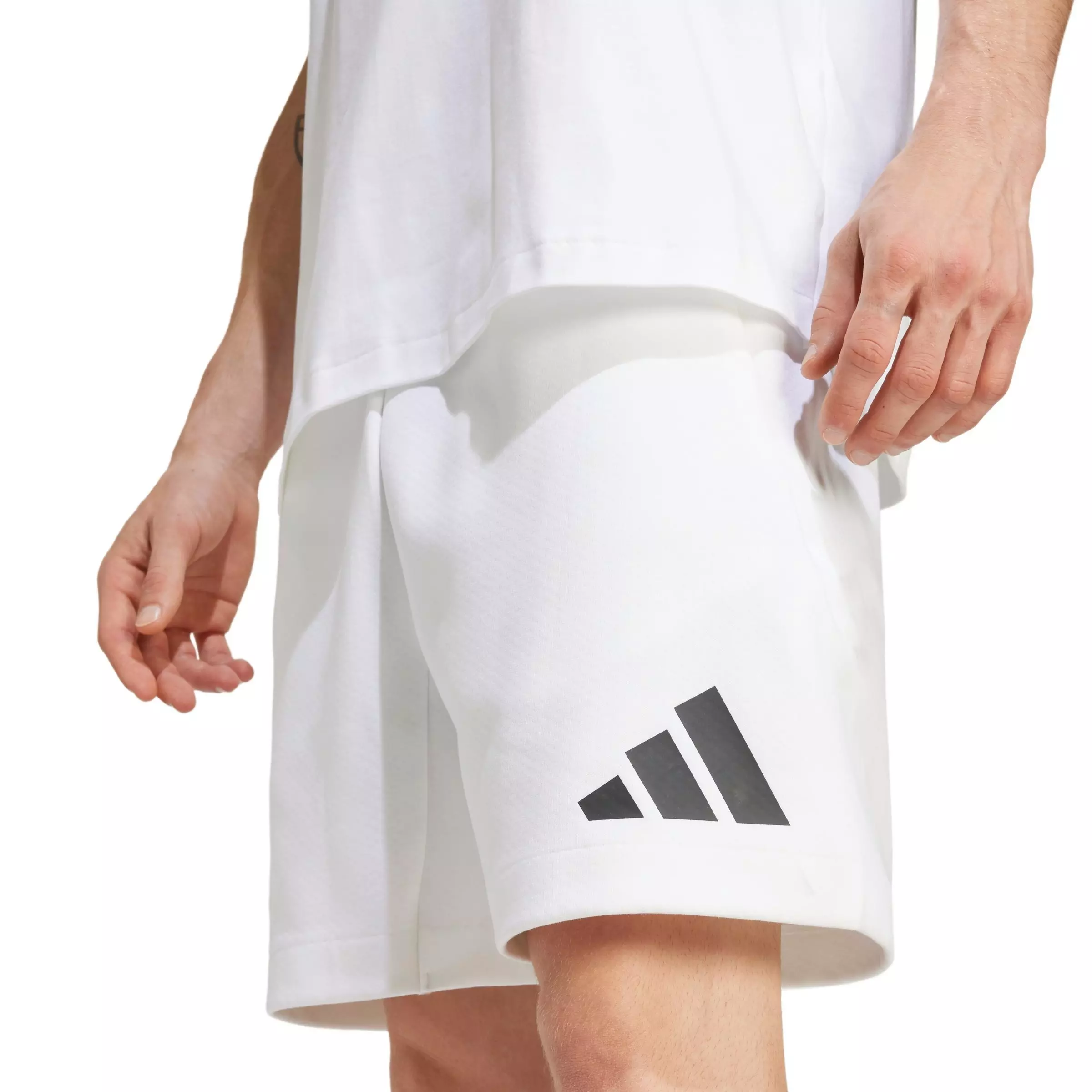 adidas Men's Z.N.E. Shorts - White - WHITE