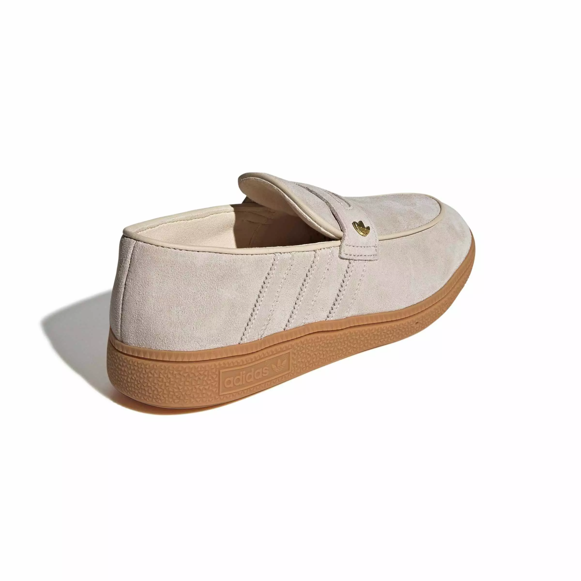 adidas Originals Handball Spezial Loafer "Wonder White/Wonder White/Gum 3" Women's Shoe - WHITE/WHITE/GUM