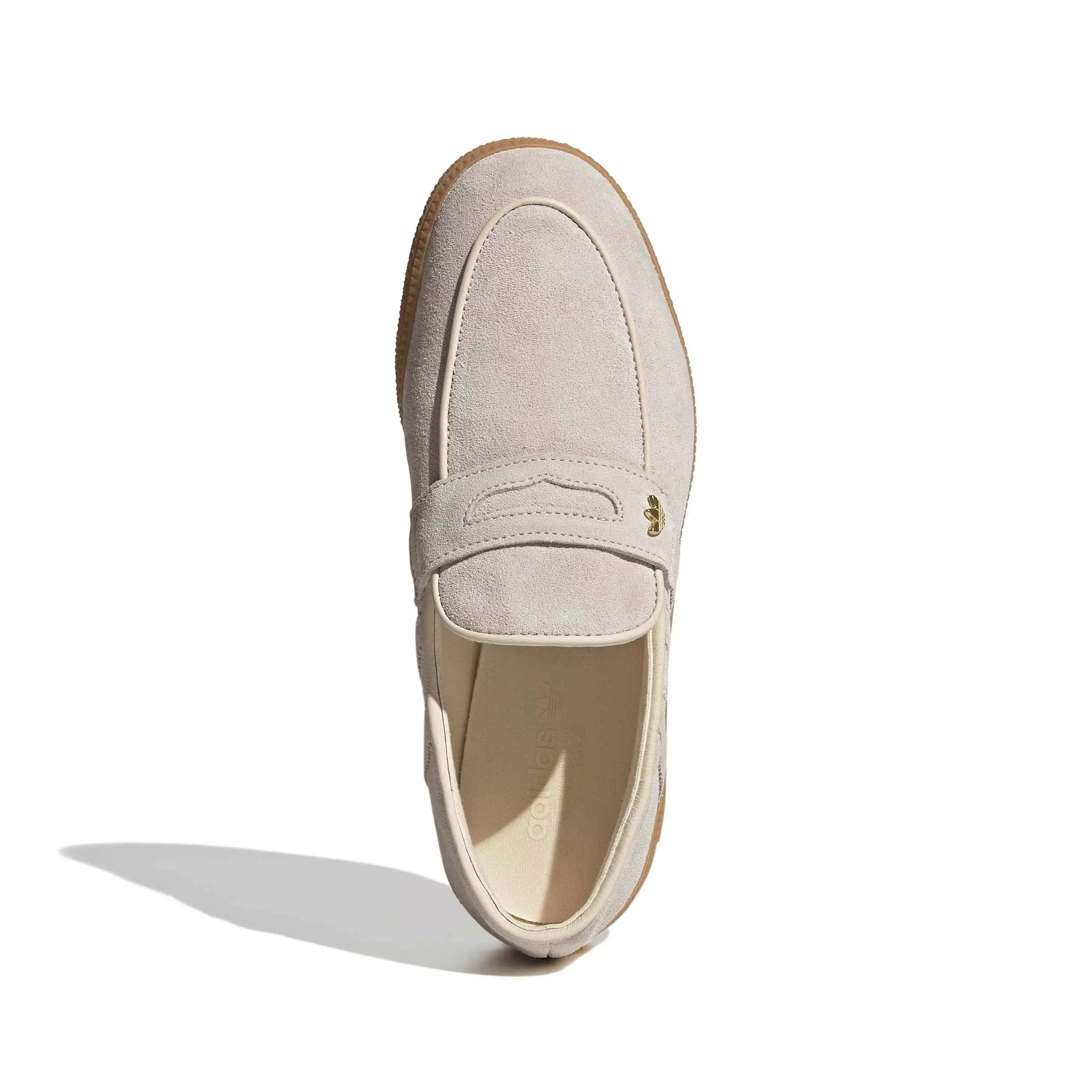 adidas Originals Handball Spezial Loafer "Wonder White/Wonder White/Gum 3" Women's Shoe - WHITE/WHITE/GUM