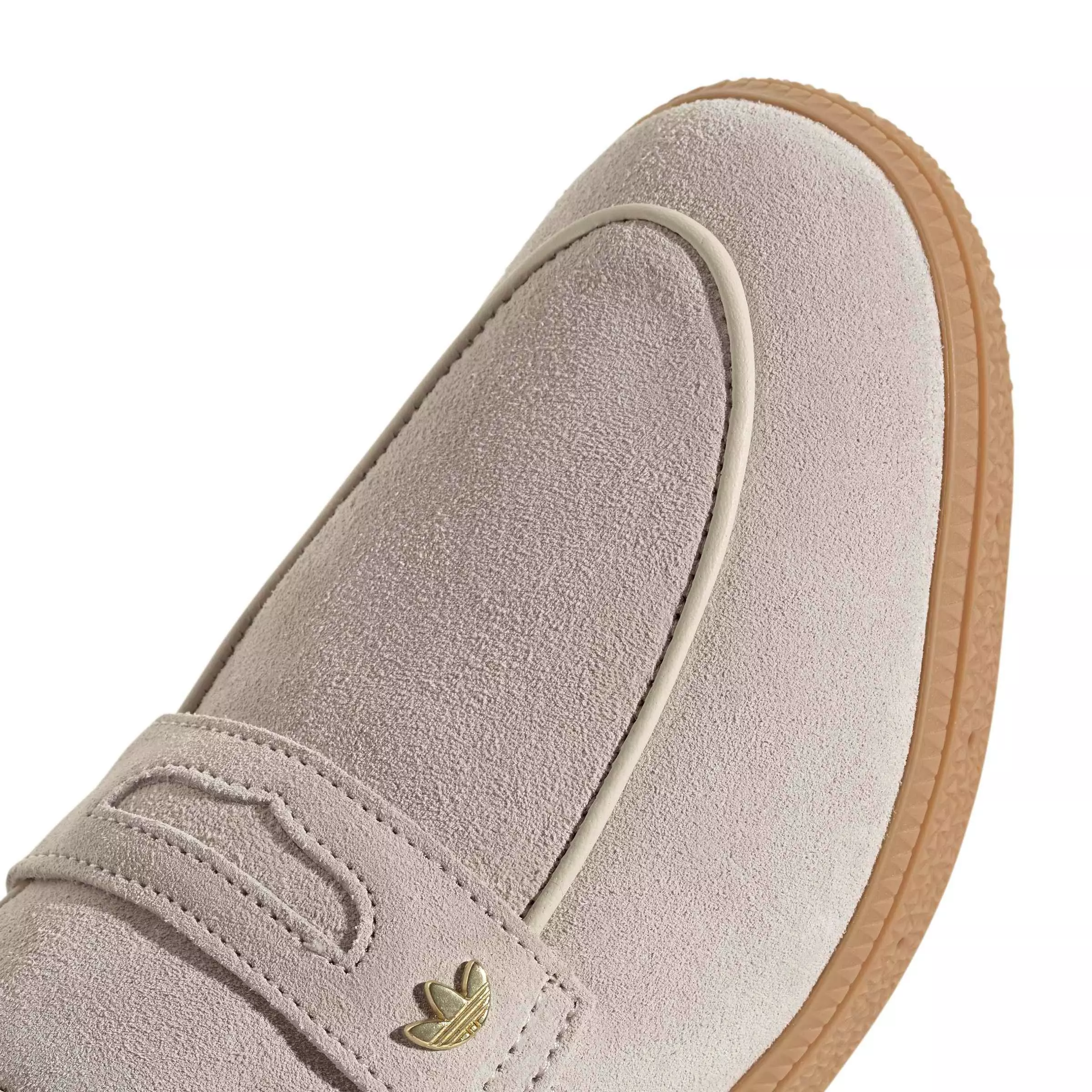 adidas Originals Handball Spezial Loafer "Wonder White/Wonder White/Gum 3" Women's Shoe - WHITE/WHITE/GUM
