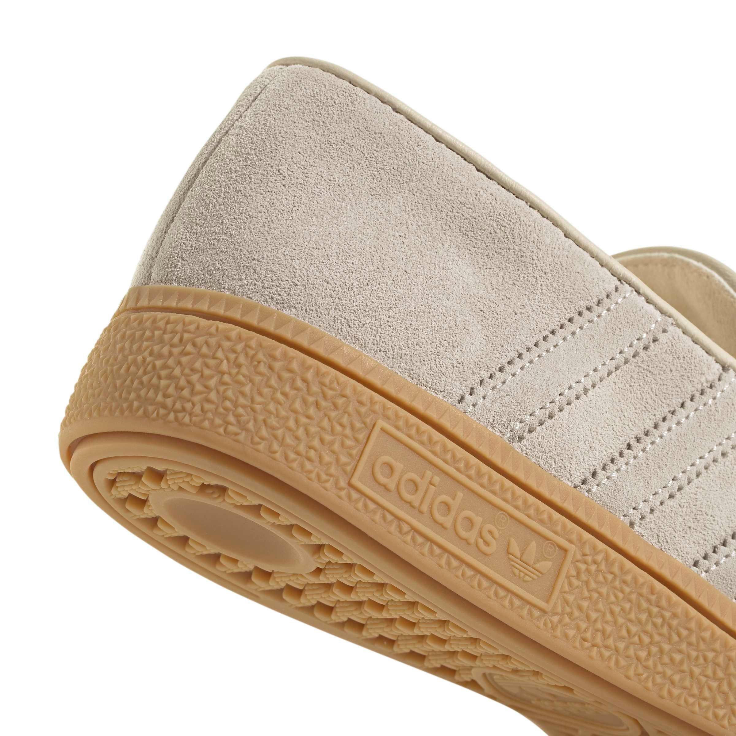adidas Originals Handball Spezial Loafer "Wonder White/Wonder White/Gum 3" Women's Shoe - WHITE/WHITE/GUM