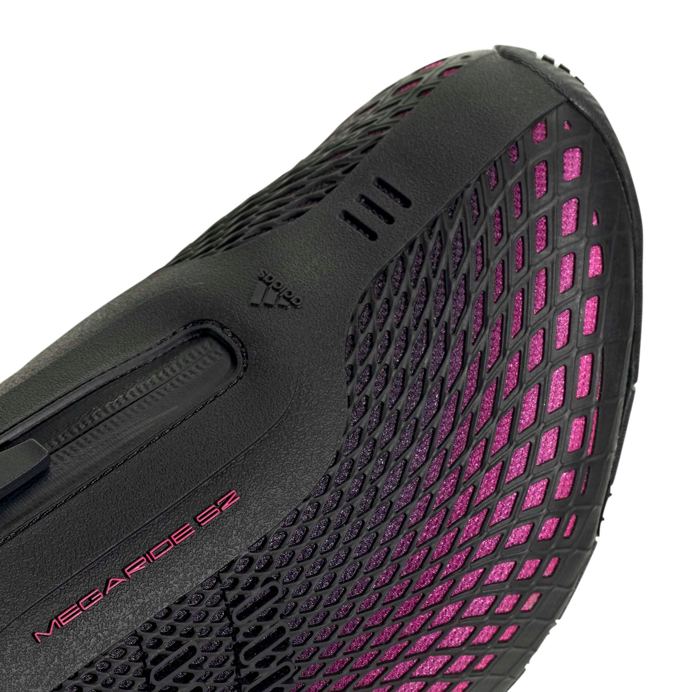adidas Originals Megaride S2 "Core Black/Core Black/Shock Pink" Men's Shoe - BLACK/BLACK/PINK Thumbnail View 7