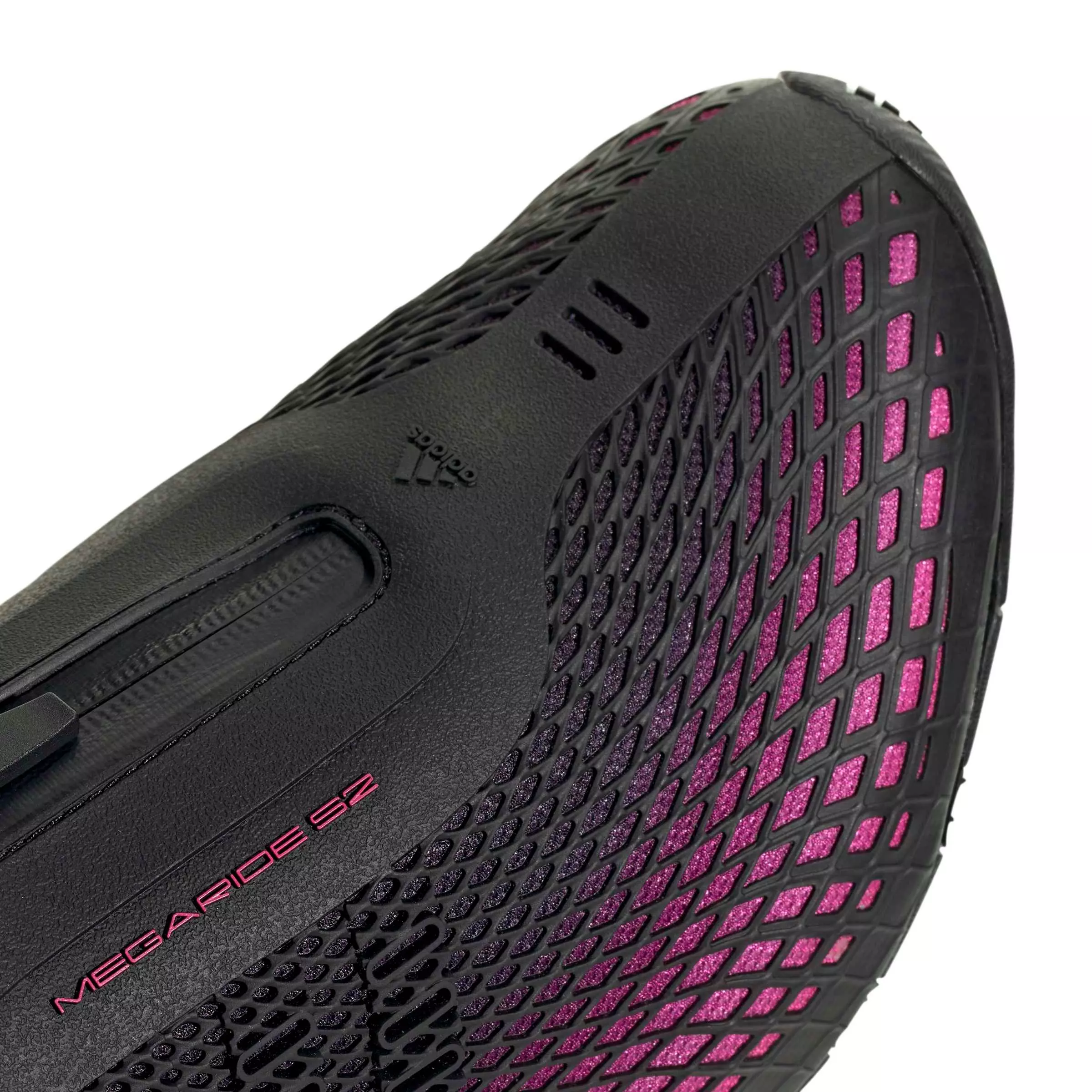 adidas Originals Megaride S2 "Core Black/Core Black/Shock Pink" Men's Shoe - BLACK/BLACK/PINK