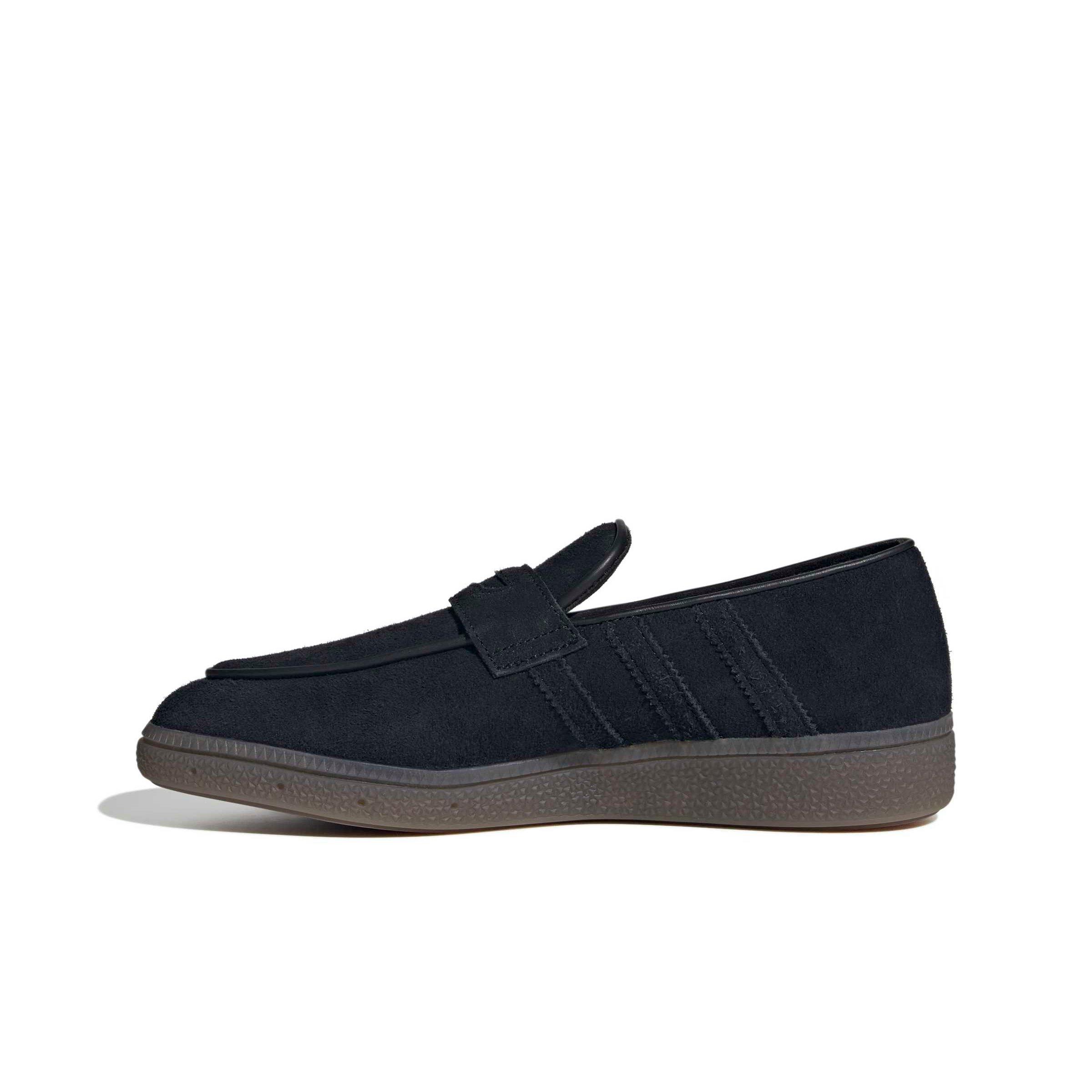 adidas Originals Handball Spezial Loafer "Core Black/Core Black/Gum 5" Women's Shoe - BLACK/BLACK/GUM