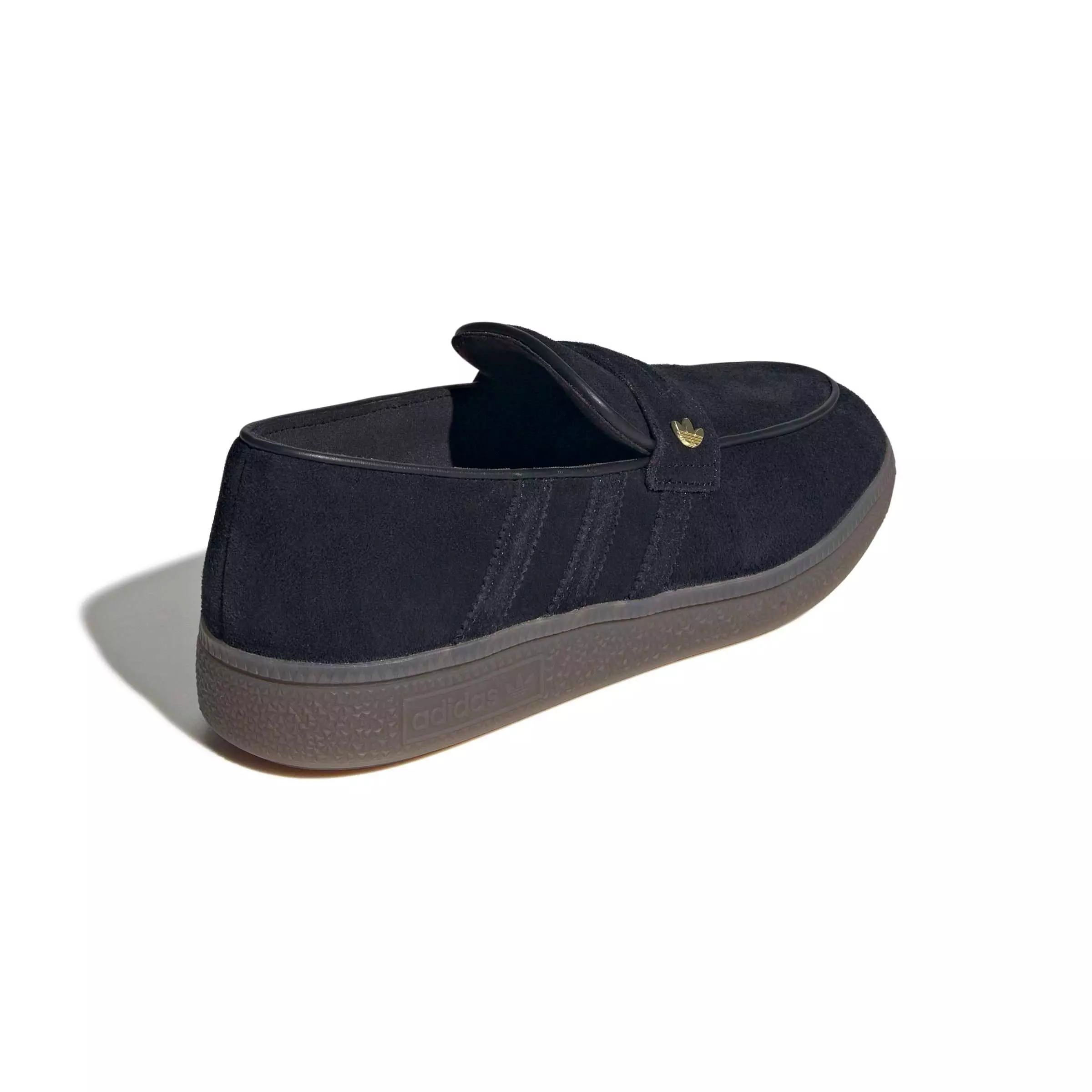 adidas Originals Handball Spezial Loafer "Core Black/Core Black/Gum 5" Women's Shoe - BLACK/BLACK/GUM