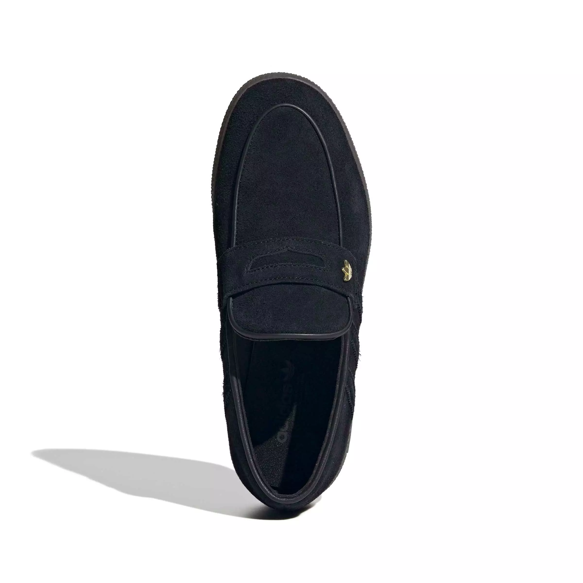 adidas Originals Handball Spezial Loafer "Core Black/Core Black/Gum 5" Women's Shoe - BLACK/BLACK/GUM