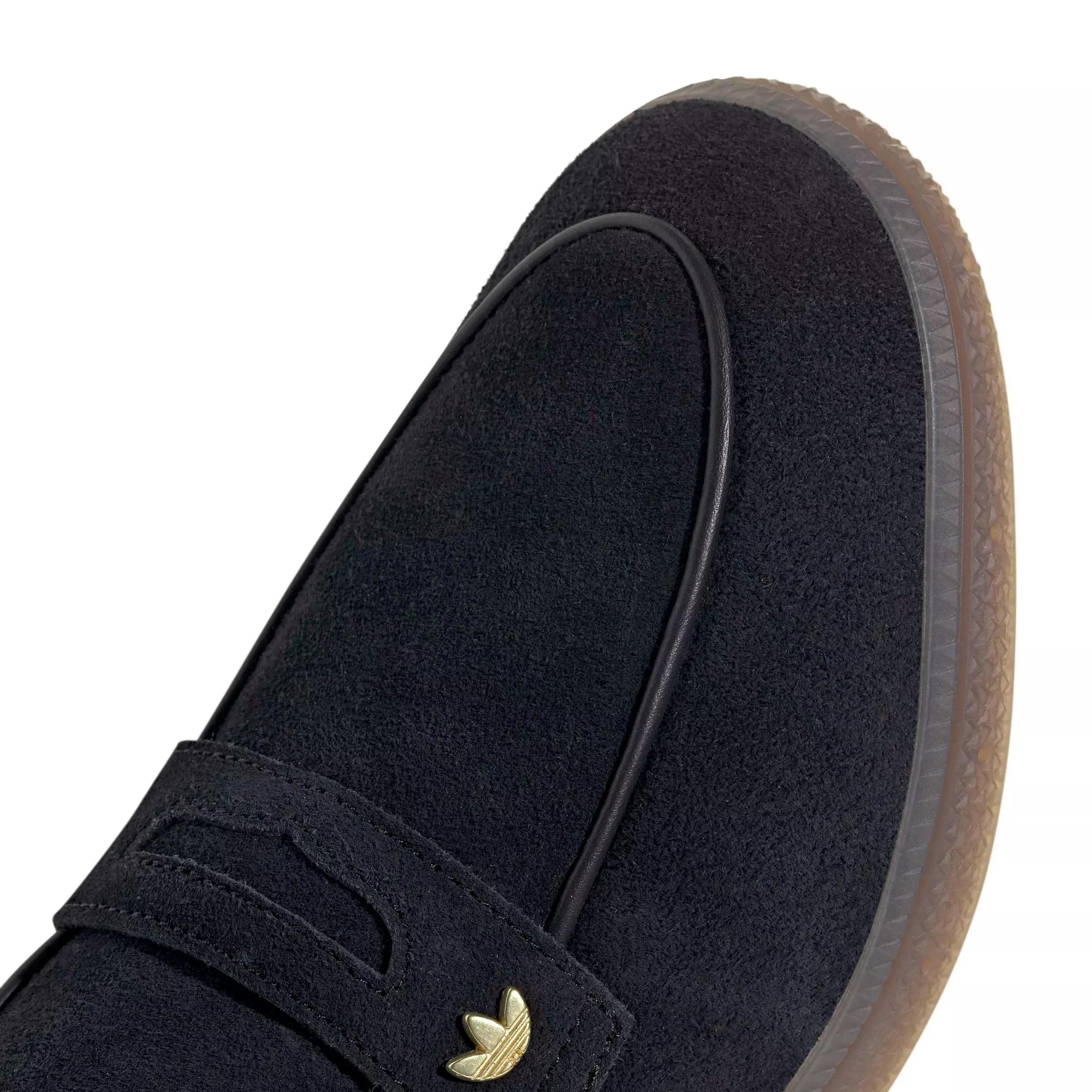 adidas Originals Handball Spezial Loafer "Core Black/Core Black/Gum 5" Women's Shoe - BLACK/BLACK/GUM