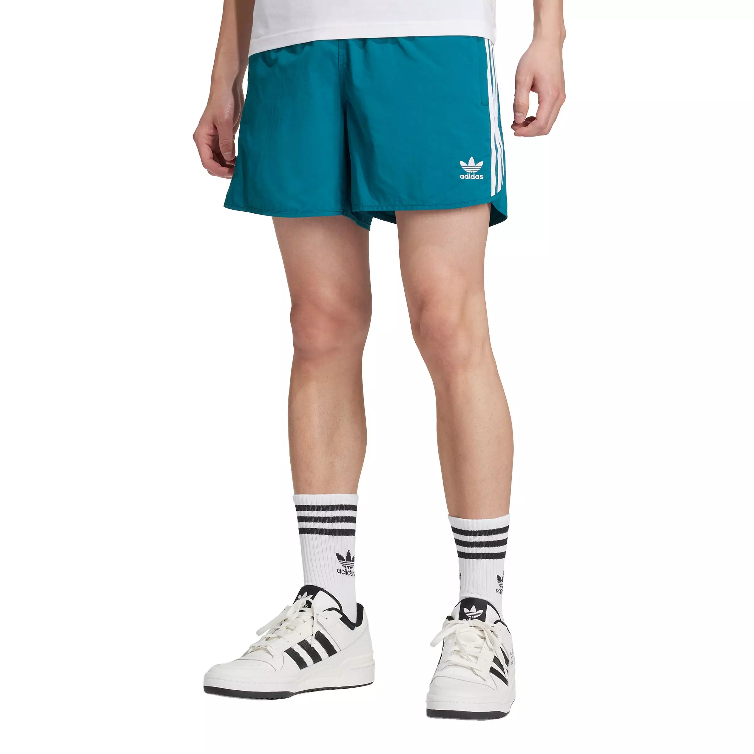 adidas Originals Men's Adicolor Classics Sprinter Shorts - Teal - TEAL