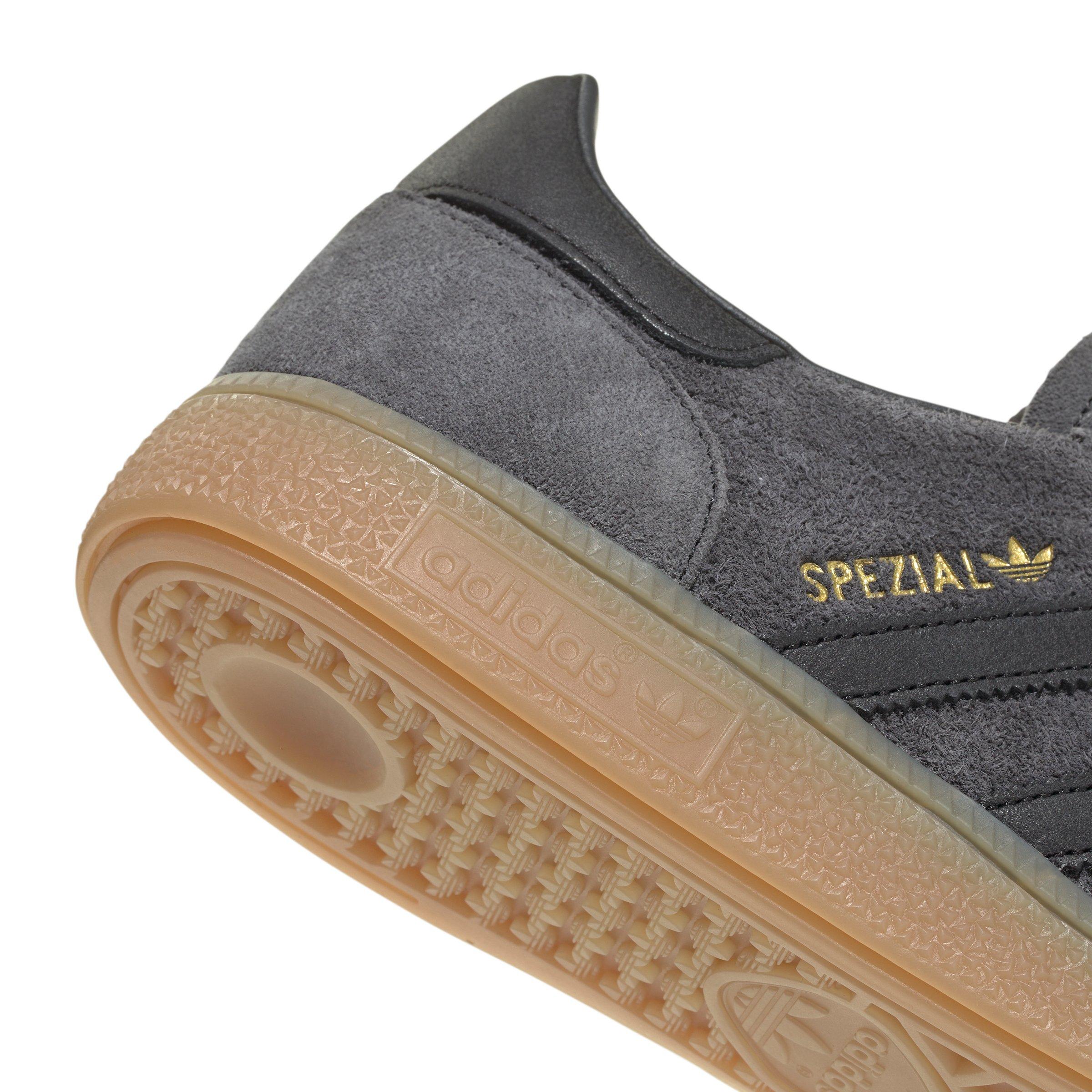 adidas Originals Handball Spezial "Carbon/Core Black/Gum 4" Men's Shoe - CARBON/BLACK/GUM Thumbnail View 6